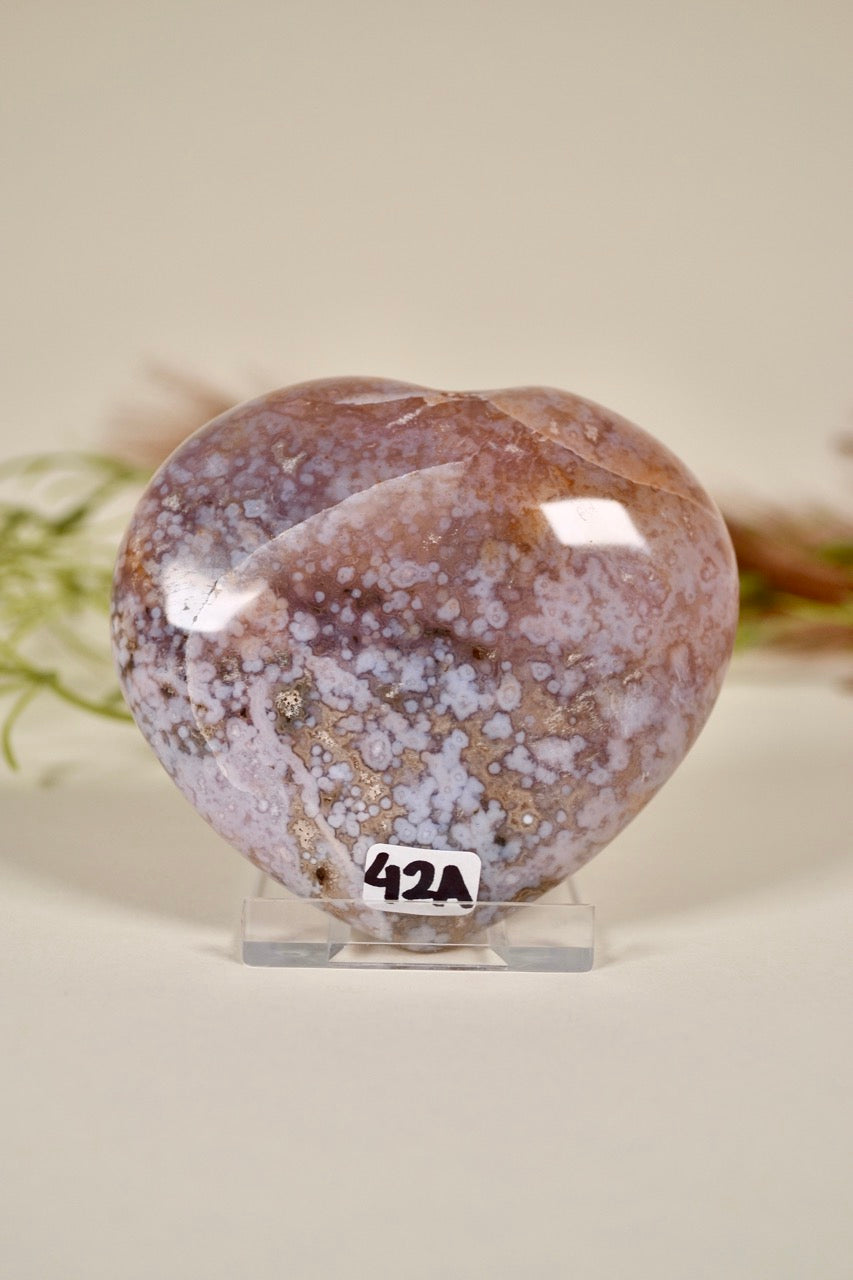 Ocean Jasper Heart 42A