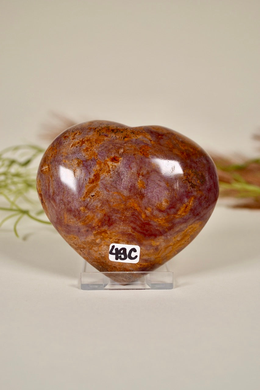 Ocean Jasper Heart 49C