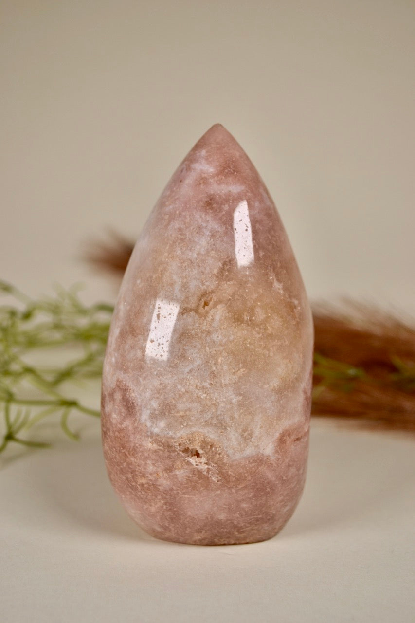 Pink Amethyst Chubby Petal Flame