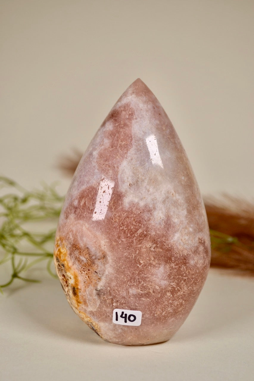 Pink Amethyst Chubby Petal Flame