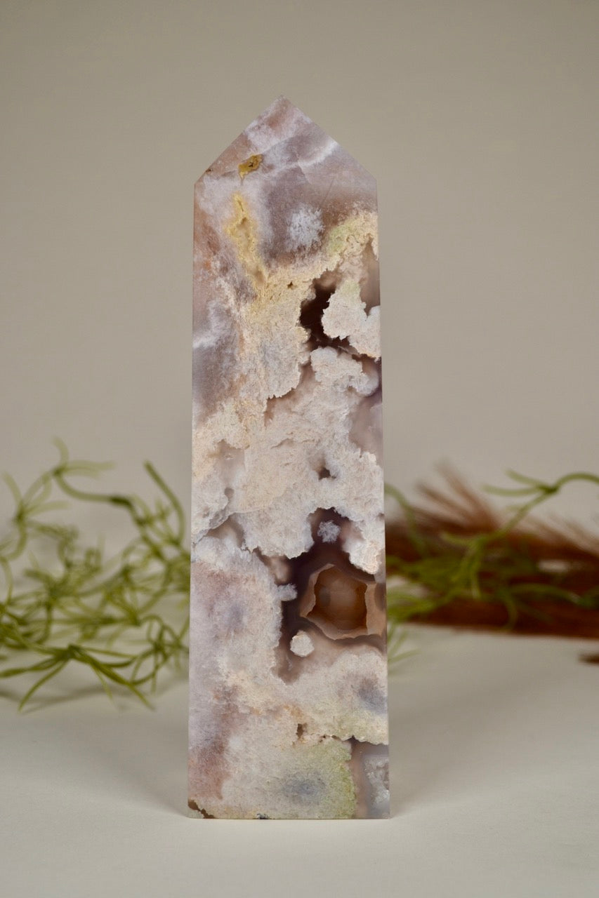Big Flower Agate Tower 150B