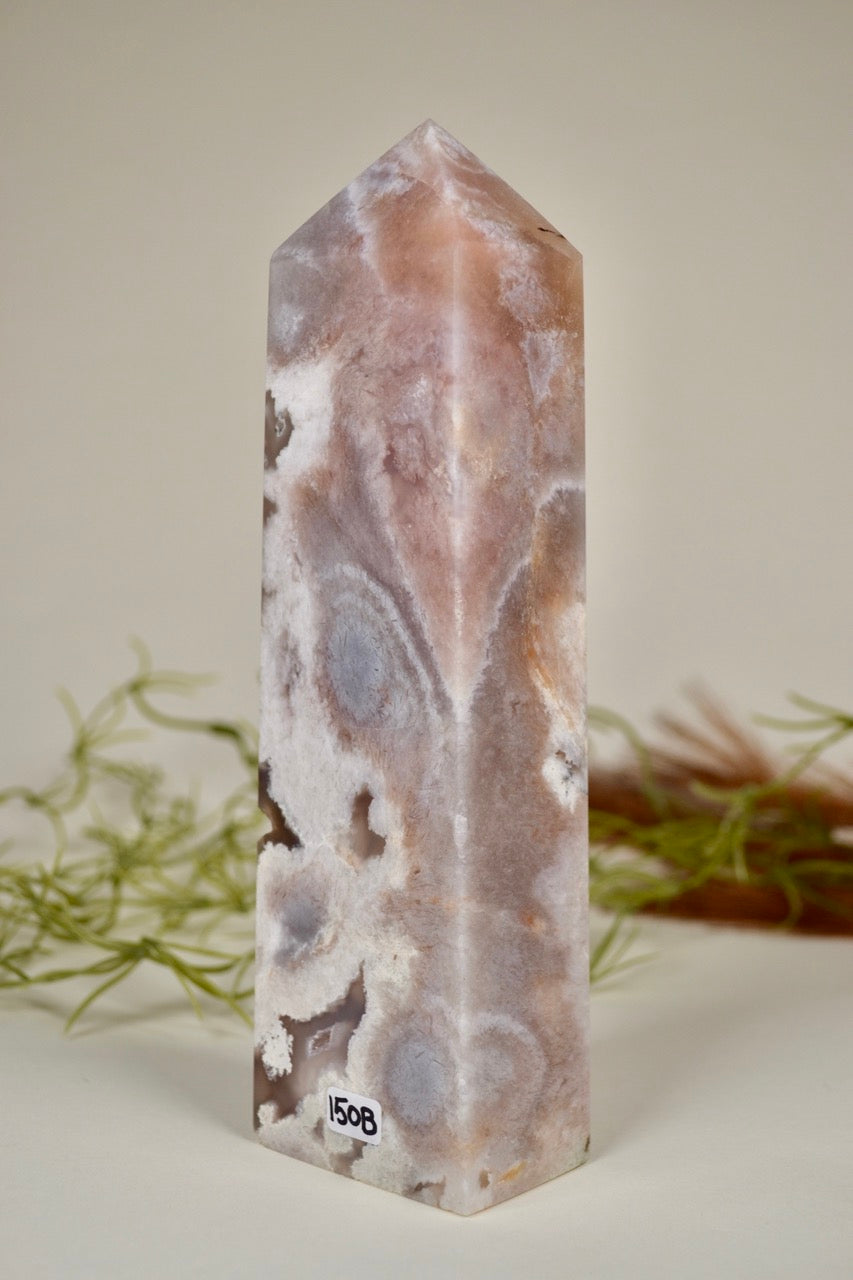 Big Flower Agate Tower 150B