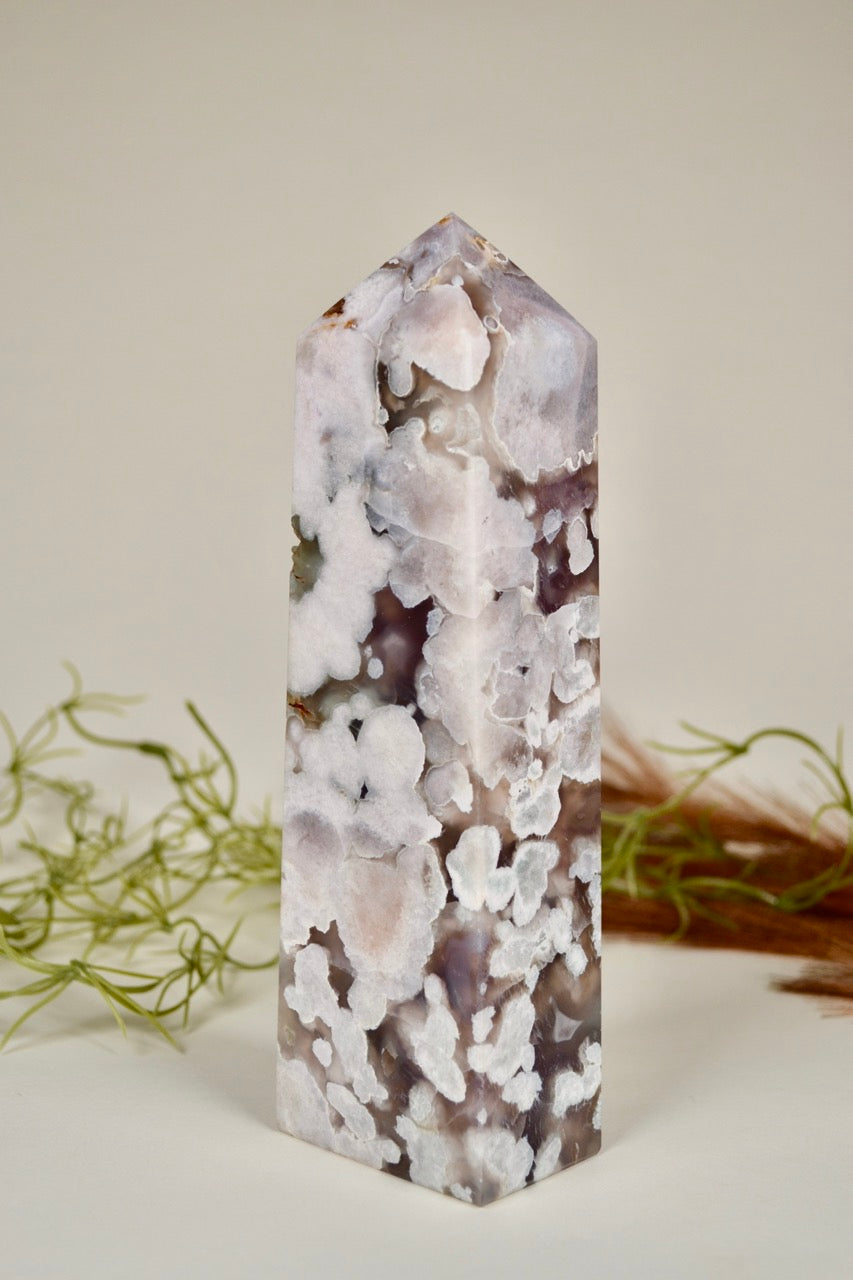 Big Flower Agate Tower 205C