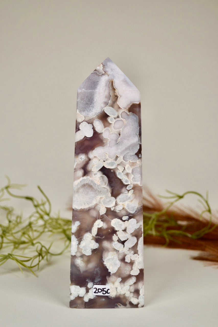 Big Flower Agate Tower 205C
