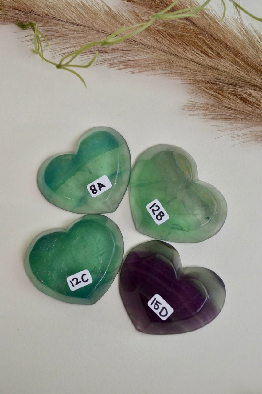 Fluorite Heart Bowl