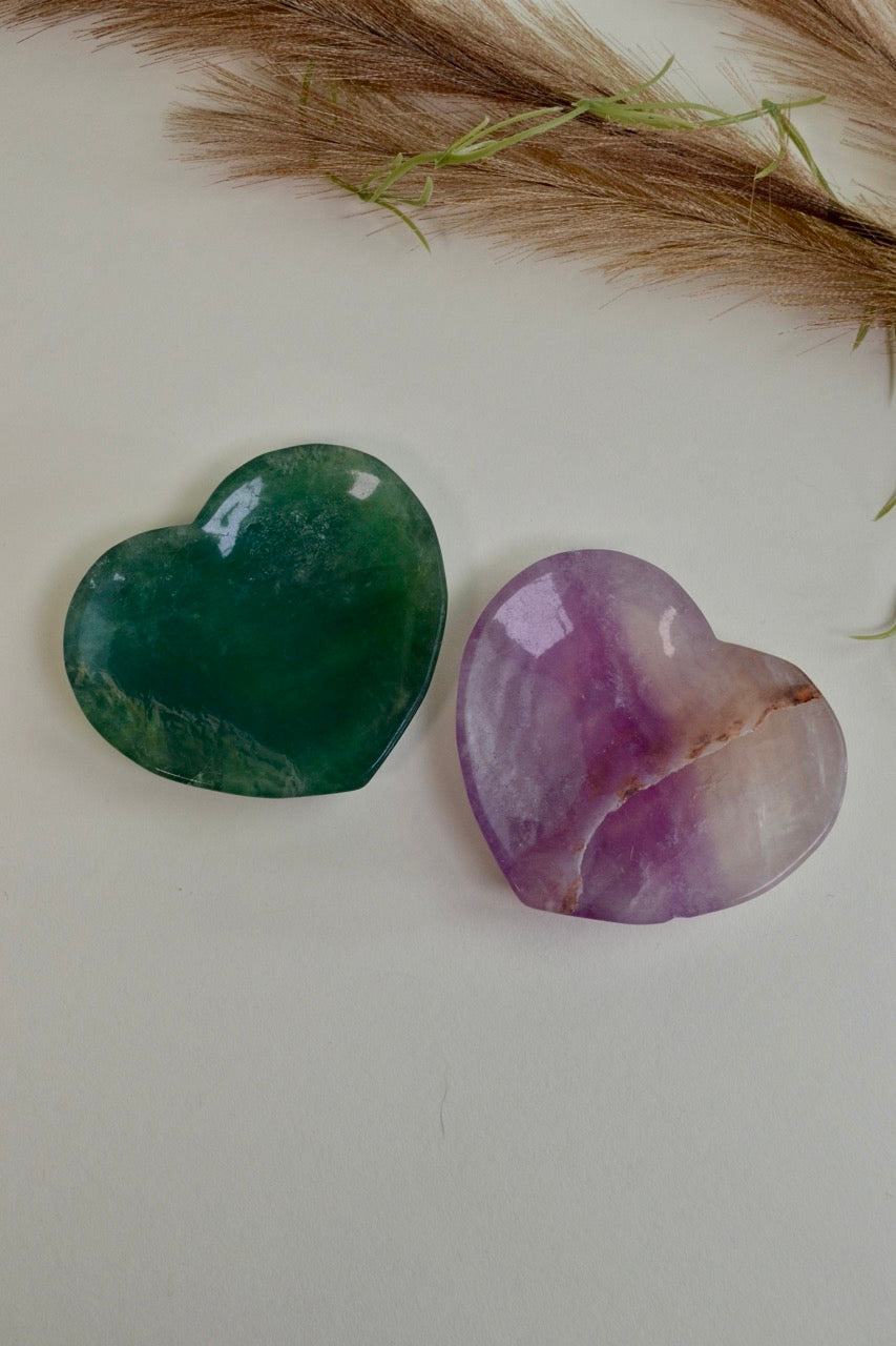 Fluorite Heart Bowl