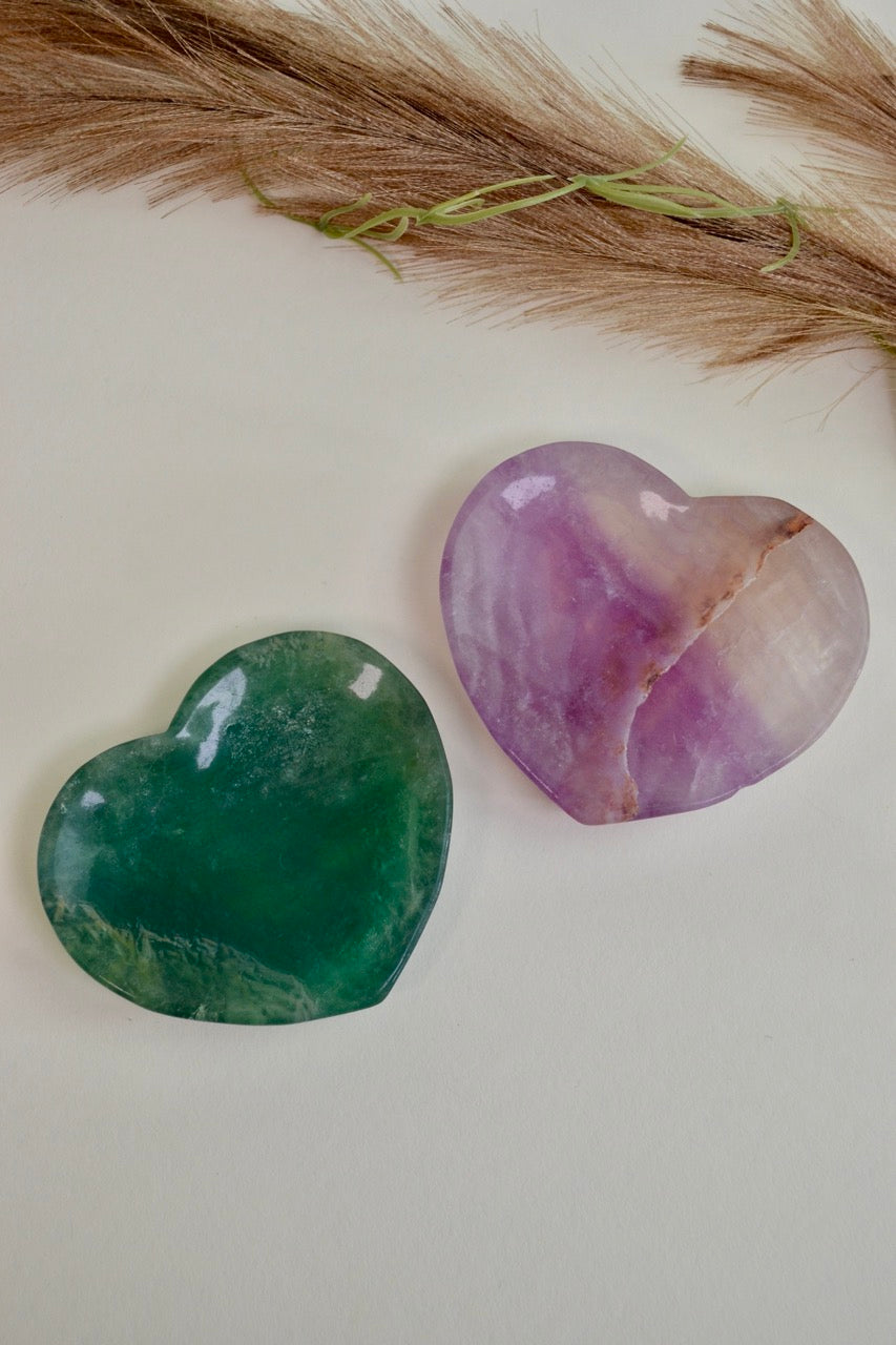 Fluorite Heart Bowl