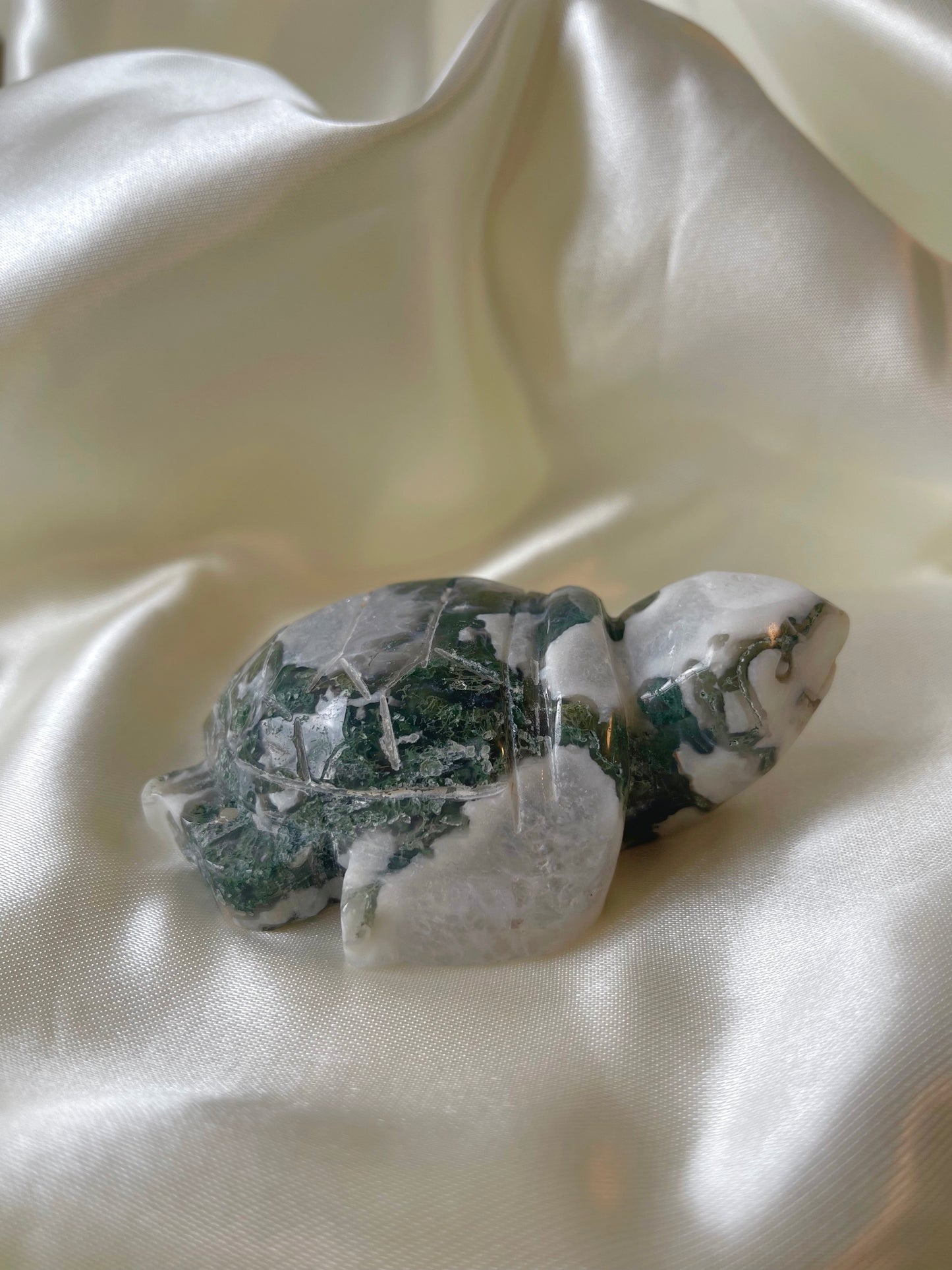 Moss Agate Turtle
