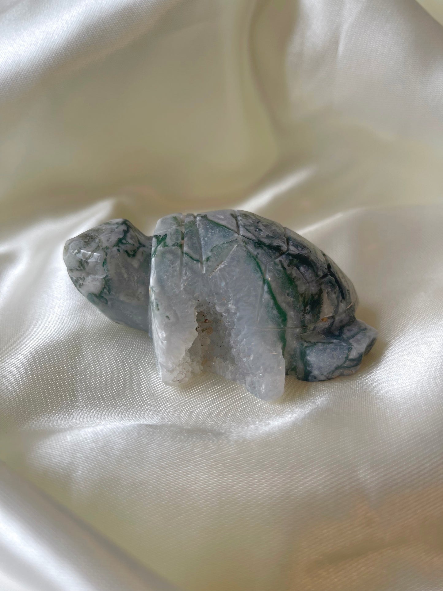 Moss Agate Turtle