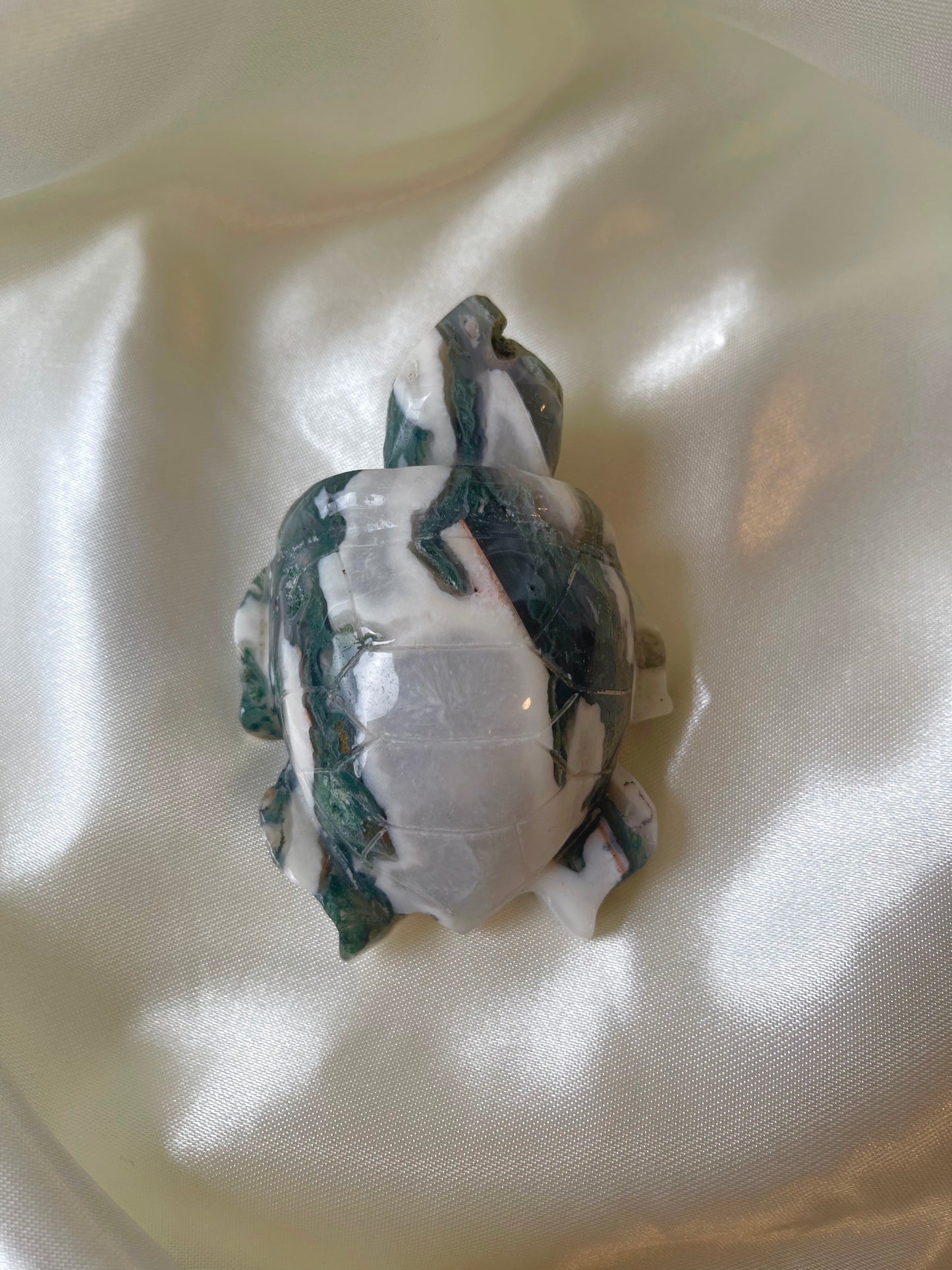 Moss Agate Turtle