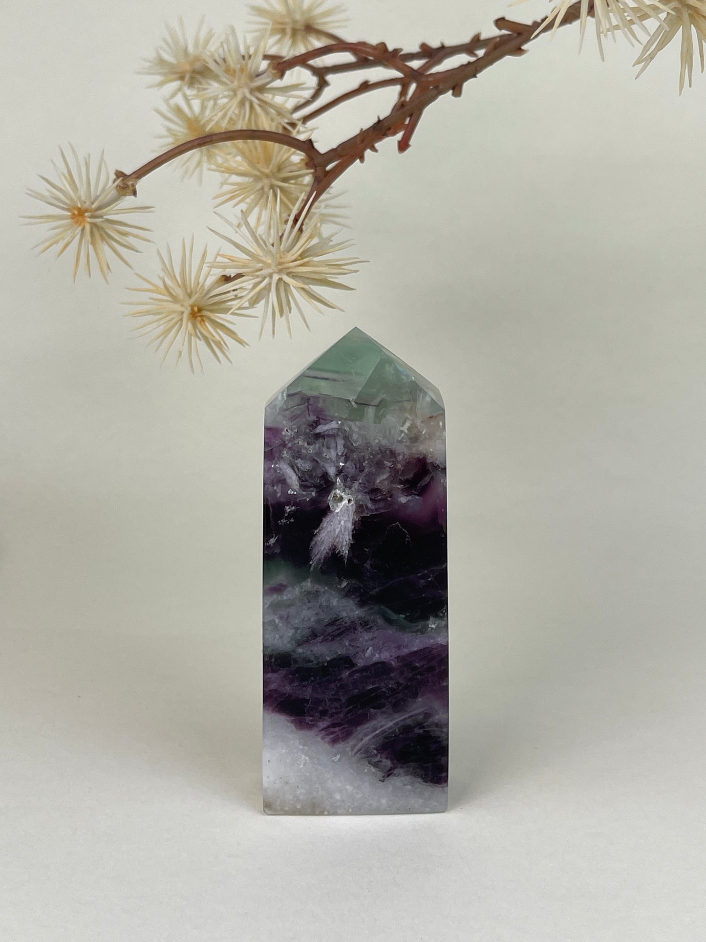 Feather Fluorite Tower