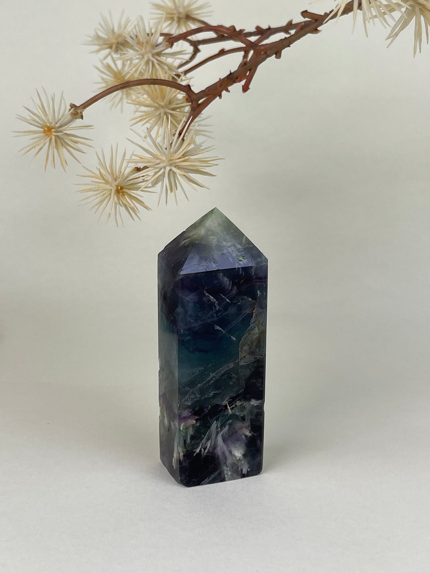 Feather Fluorite Tower