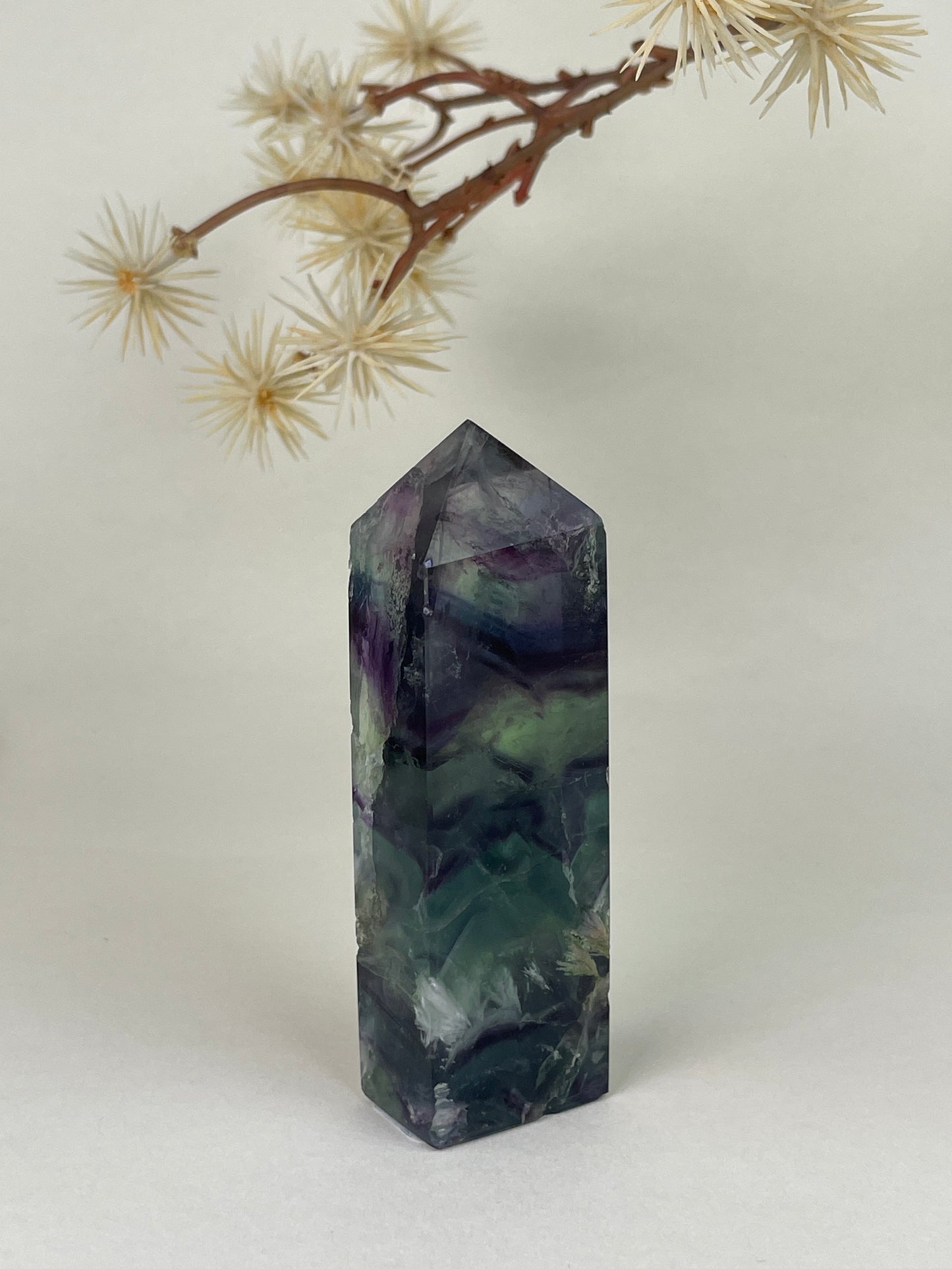 Feather Fluorite Tower