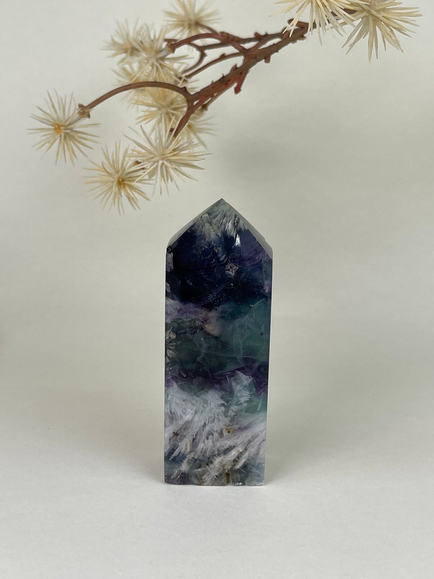 Feather Fluorite Tower
