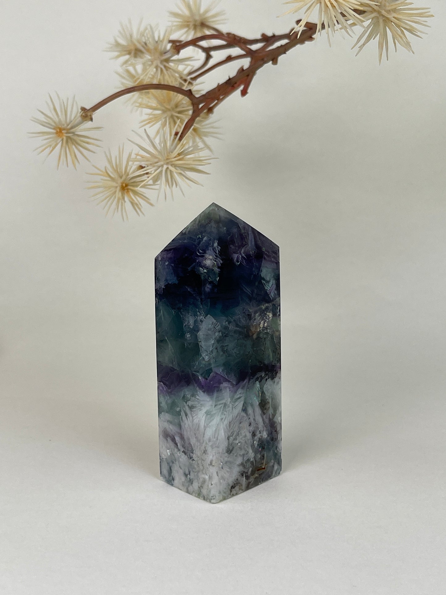 Feather Fluorite Tower