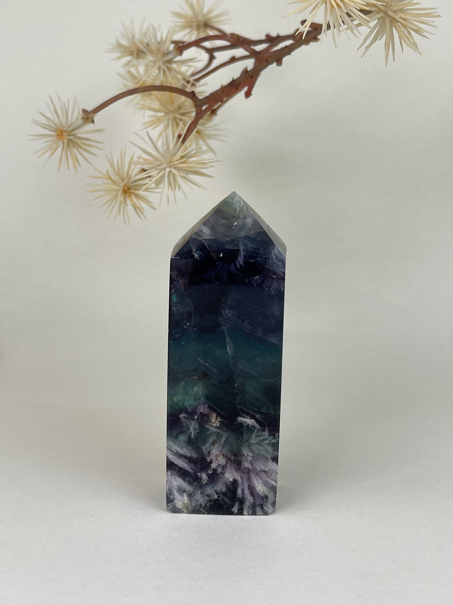 Feather Fluorite Tower