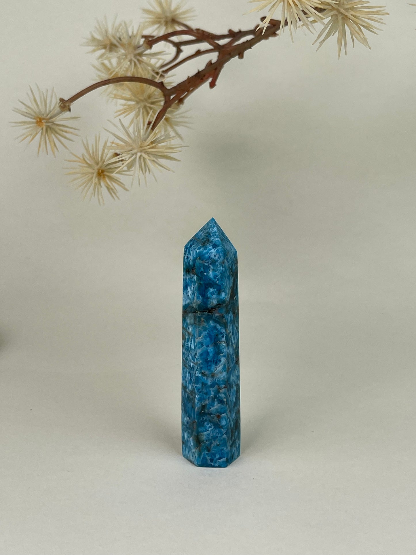 Blue Apatite Tower