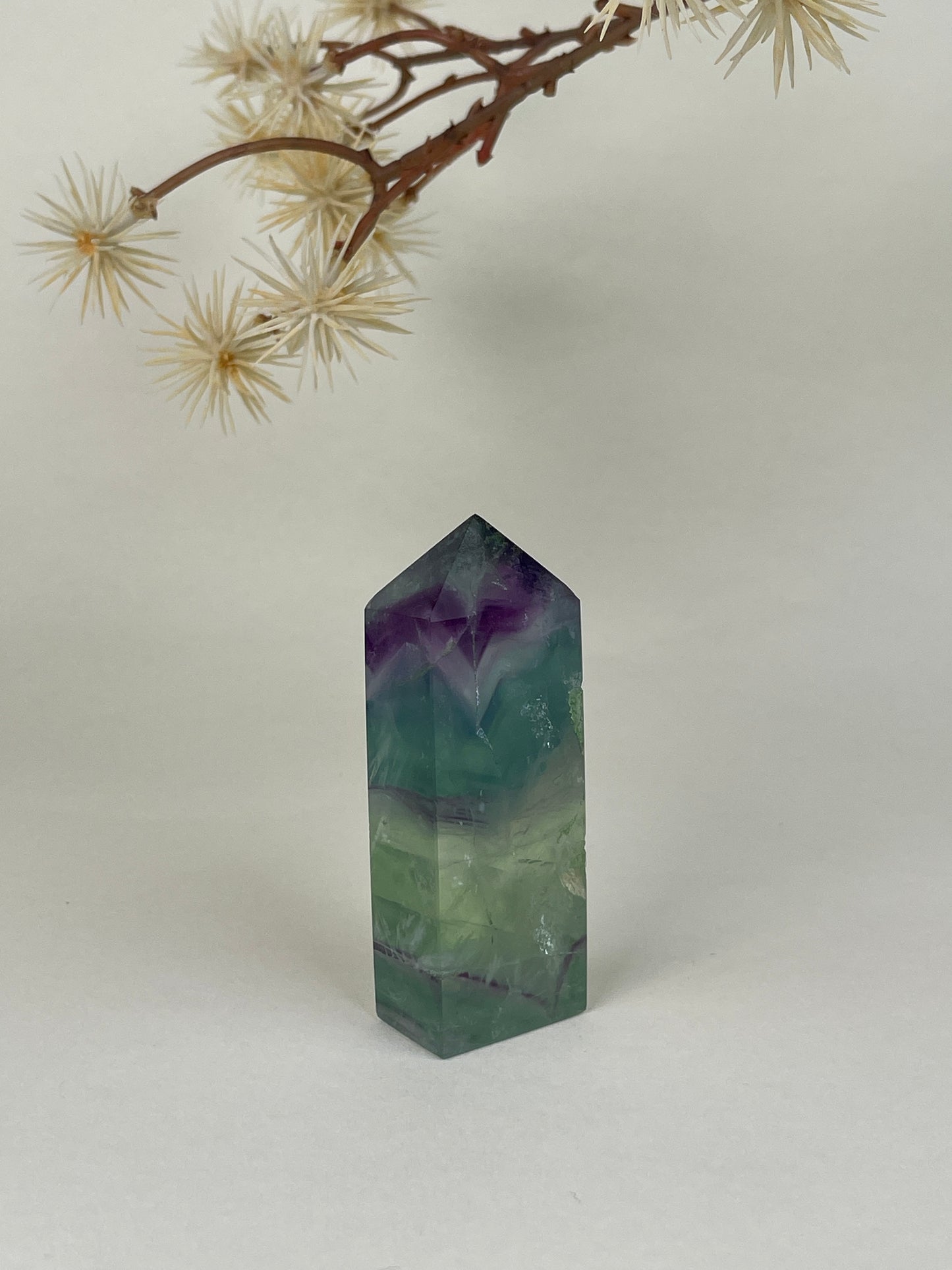 Feather Fluorite Tower