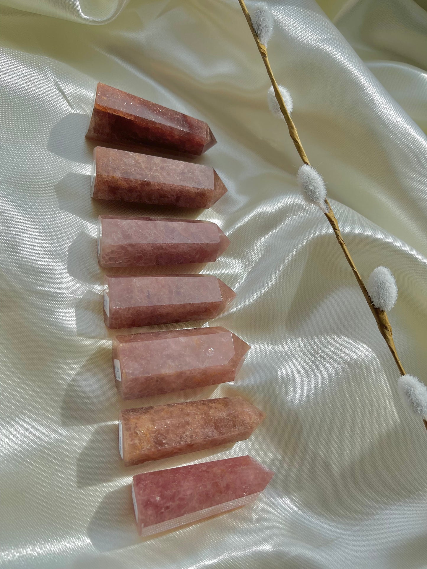 Strawberry Quartz Tower