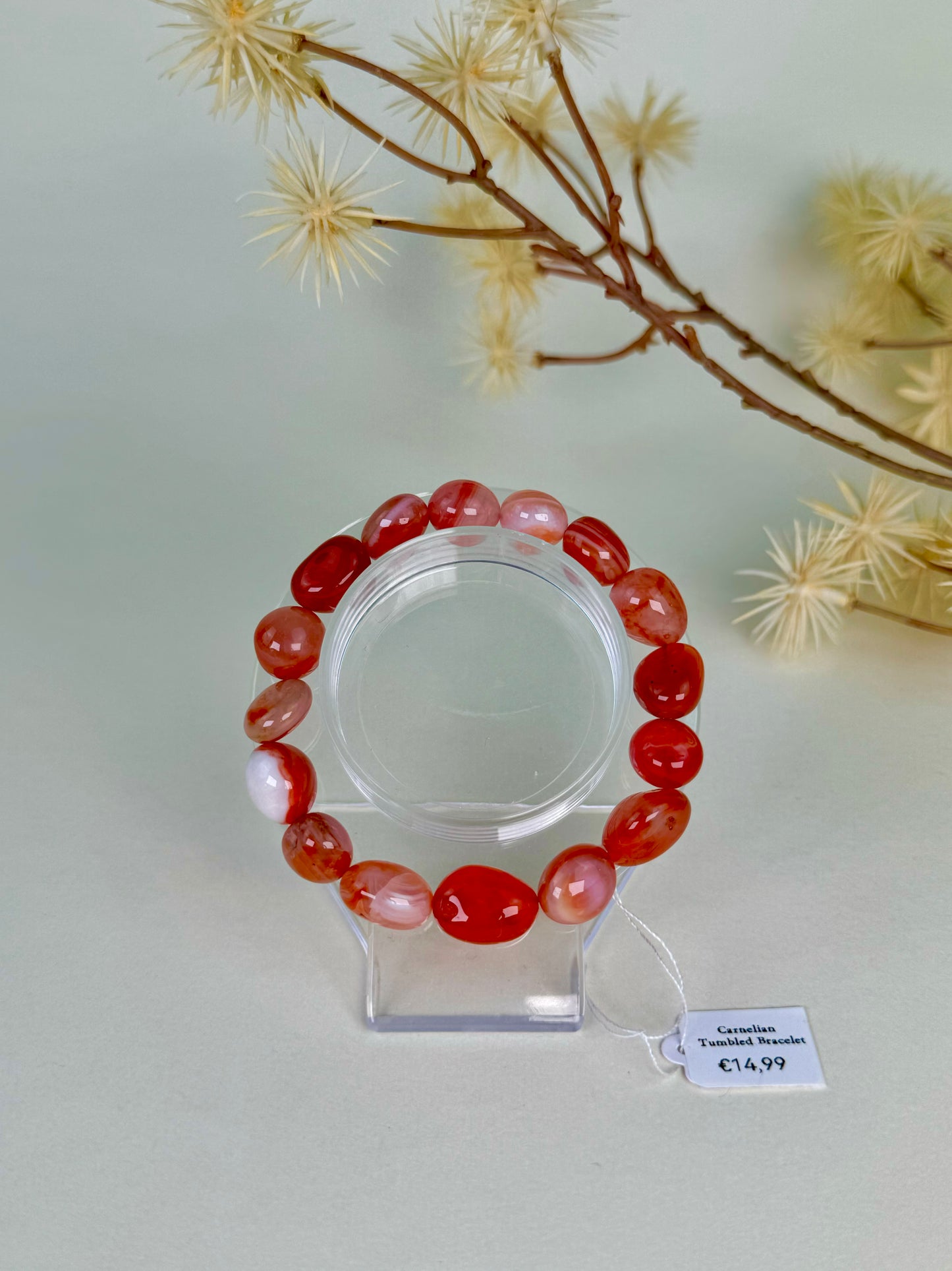 Carnelian Tumbled Bracelet