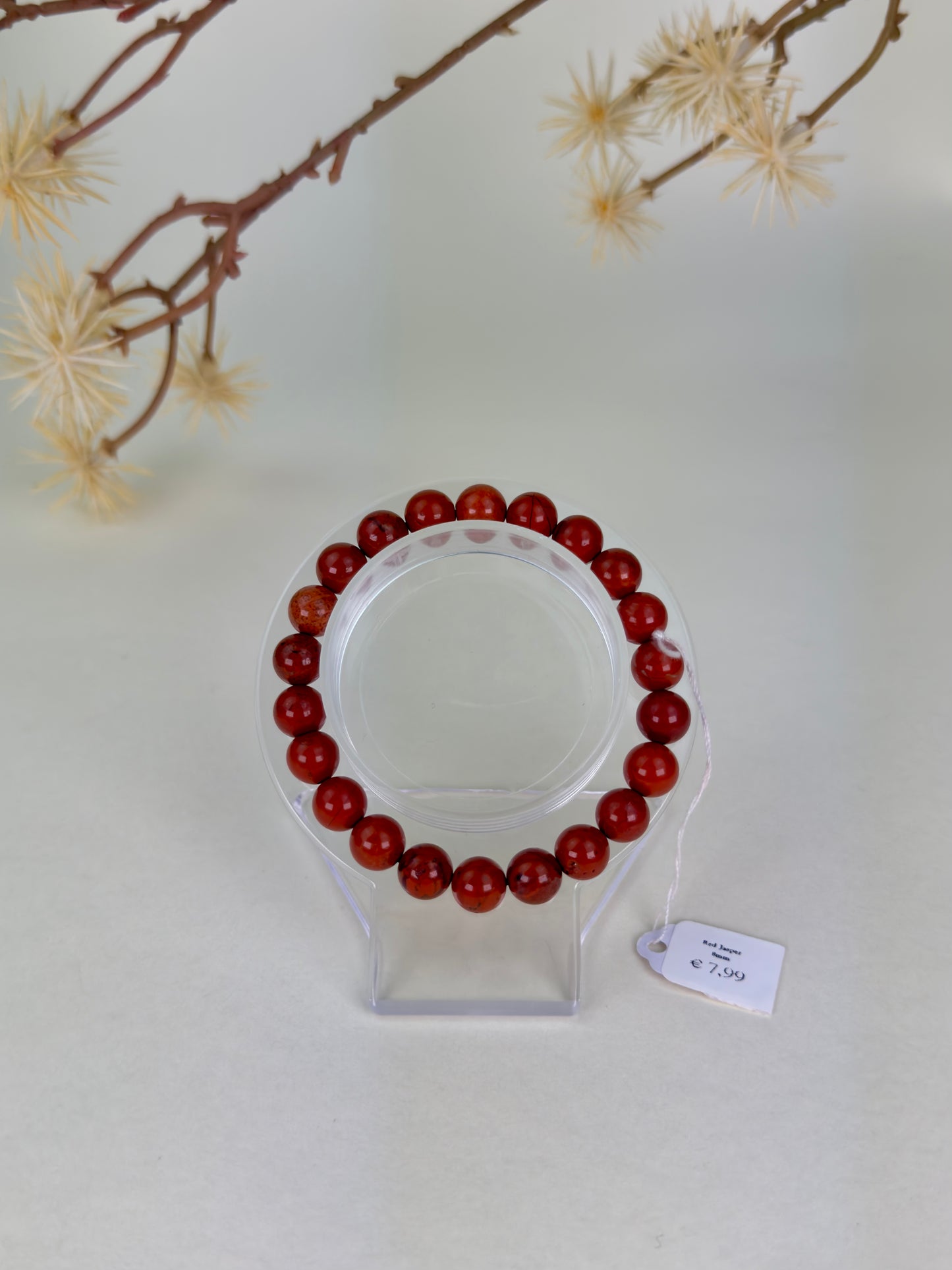 Red Jasper Bracelet 8mm