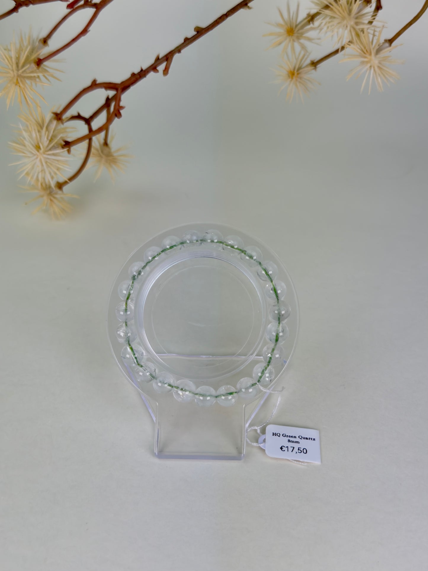 Green Quartz Bracelet 8mm
