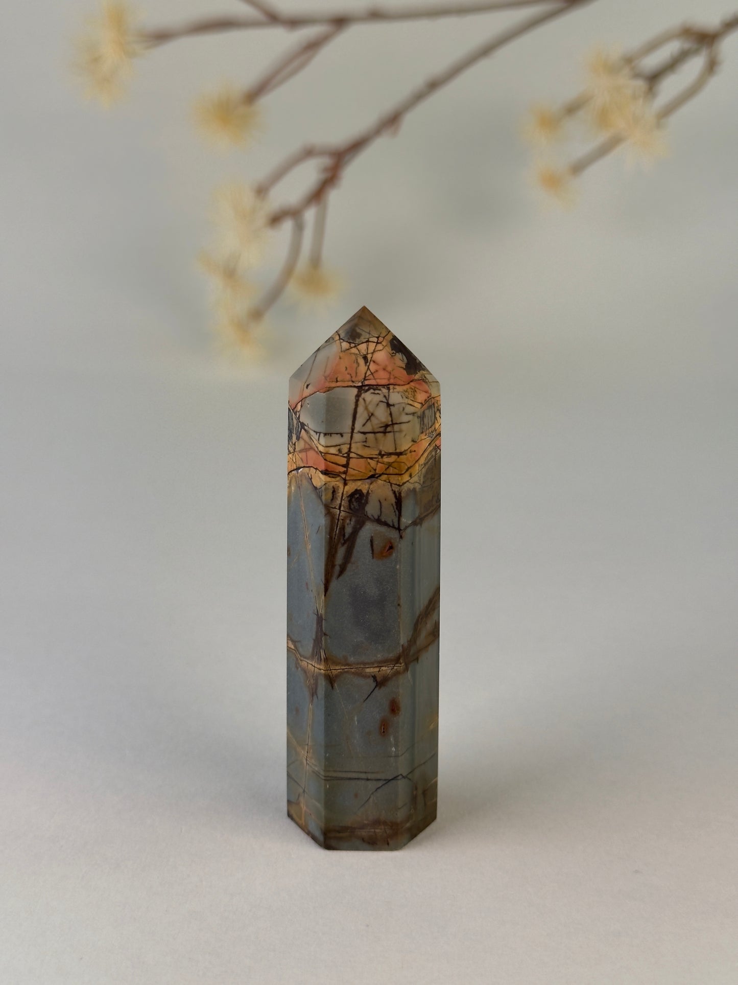 Blue Cherry Creek Jasper Tower