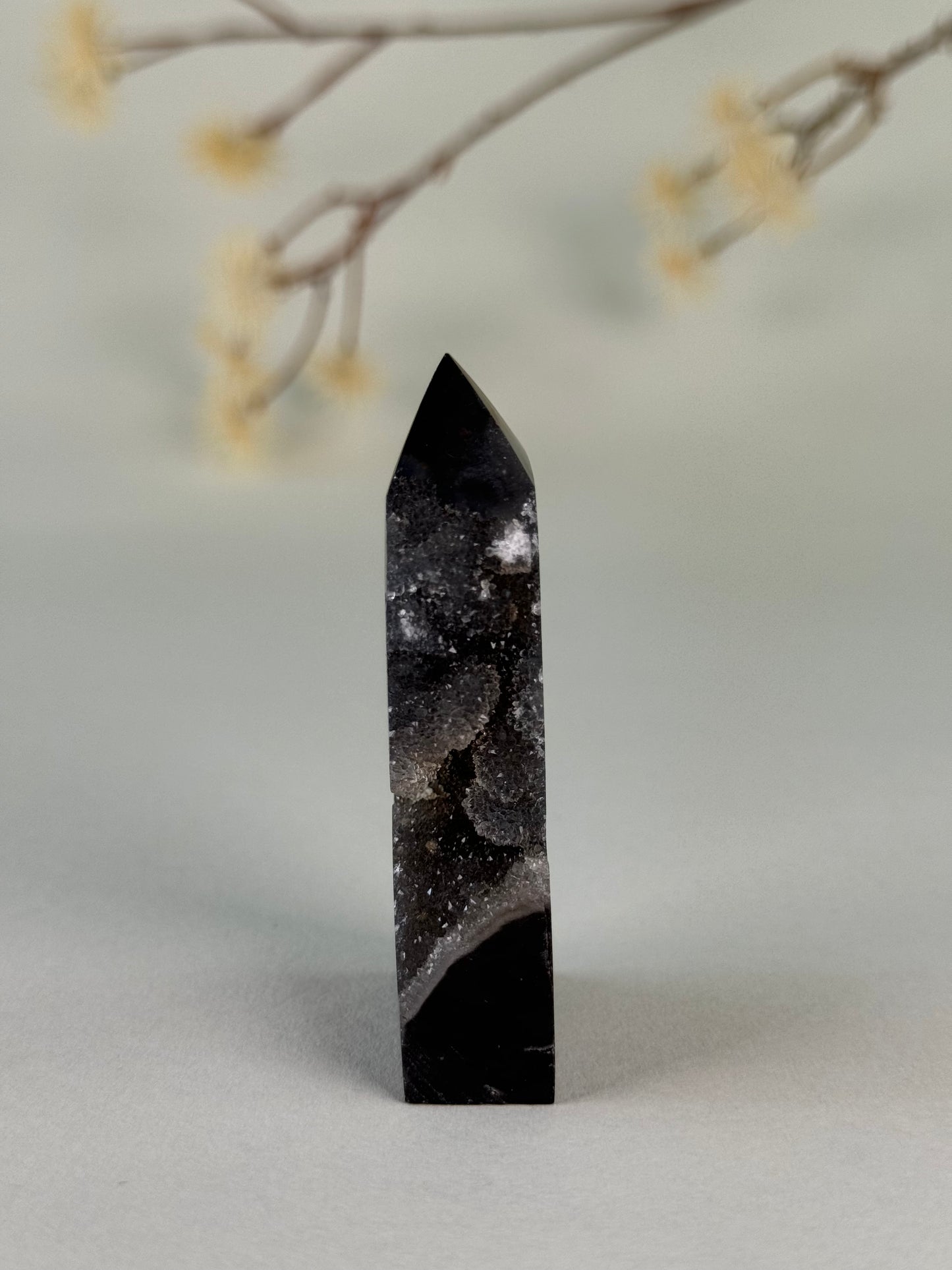 Druzy Sphalerite Tower