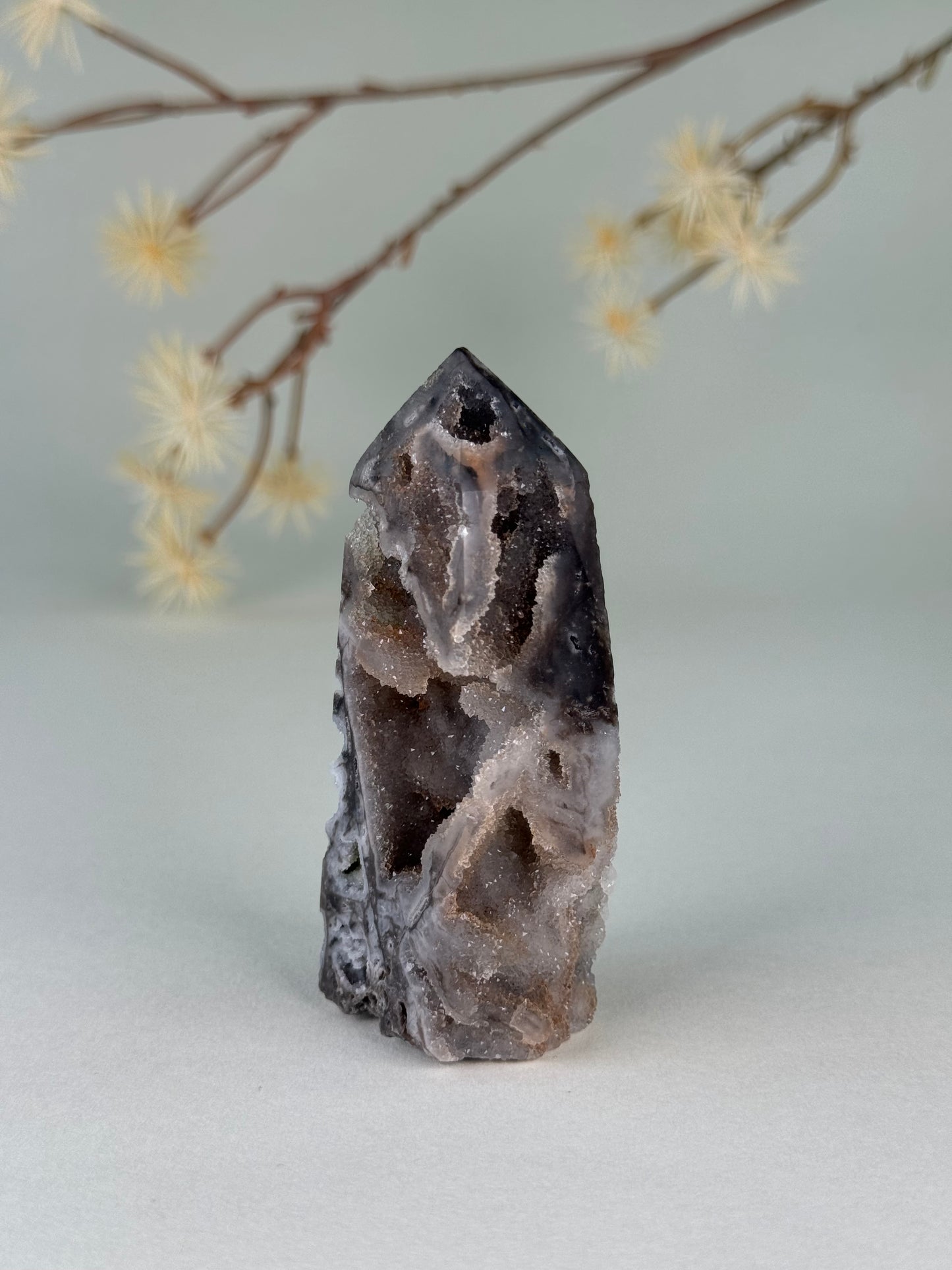 Druzy Sphalerite Tower