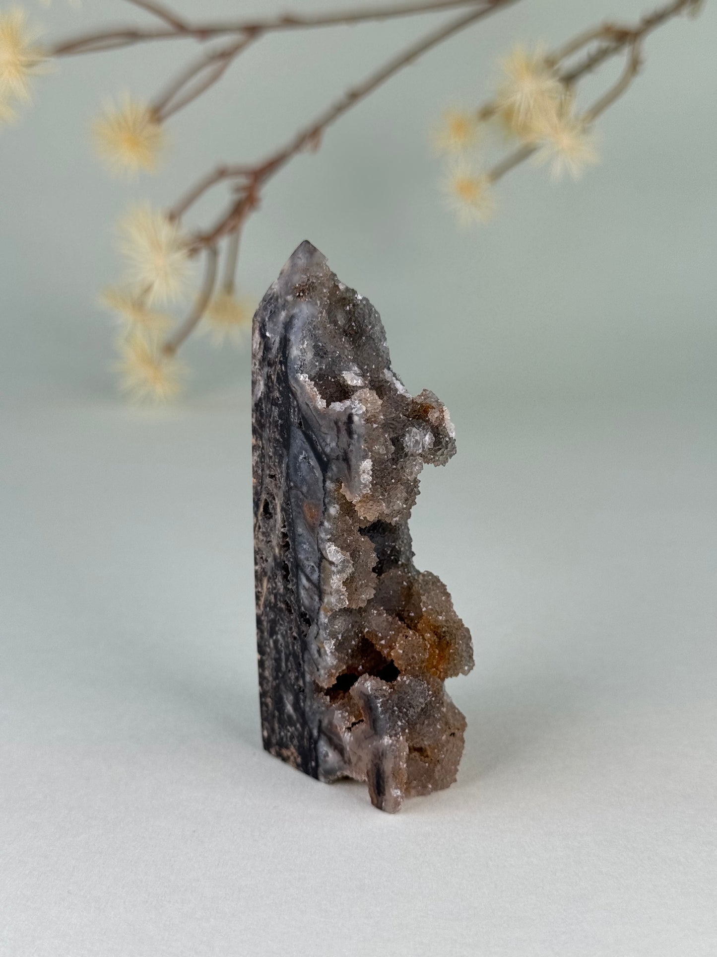 Druzy Sphalerite Tower