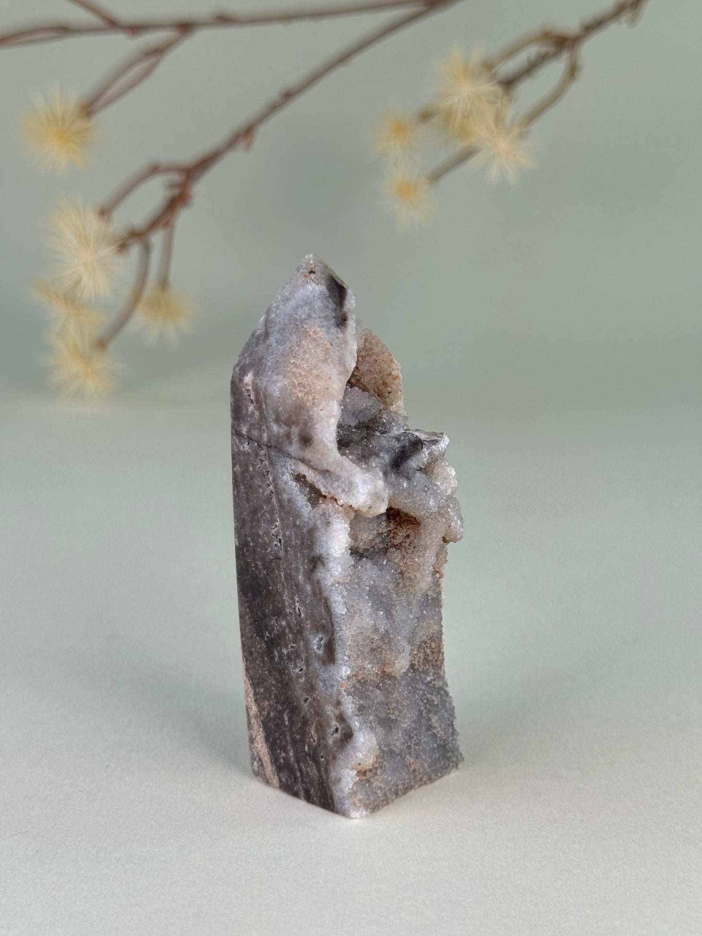 Druzy Sphalerite Tower