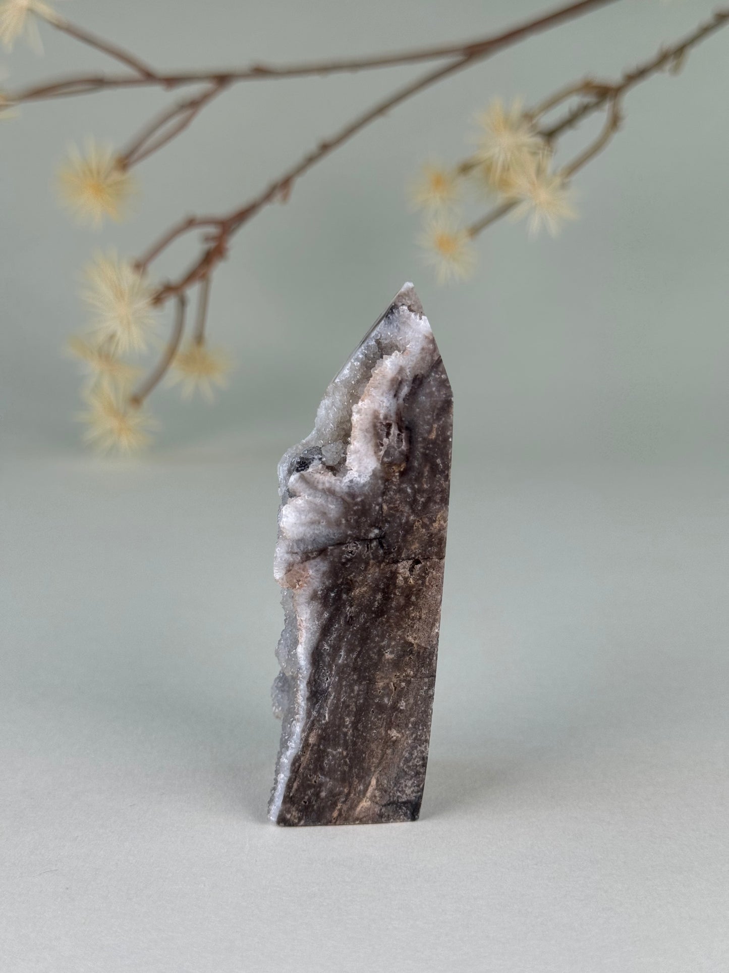 Druzy Sphalerite Tower