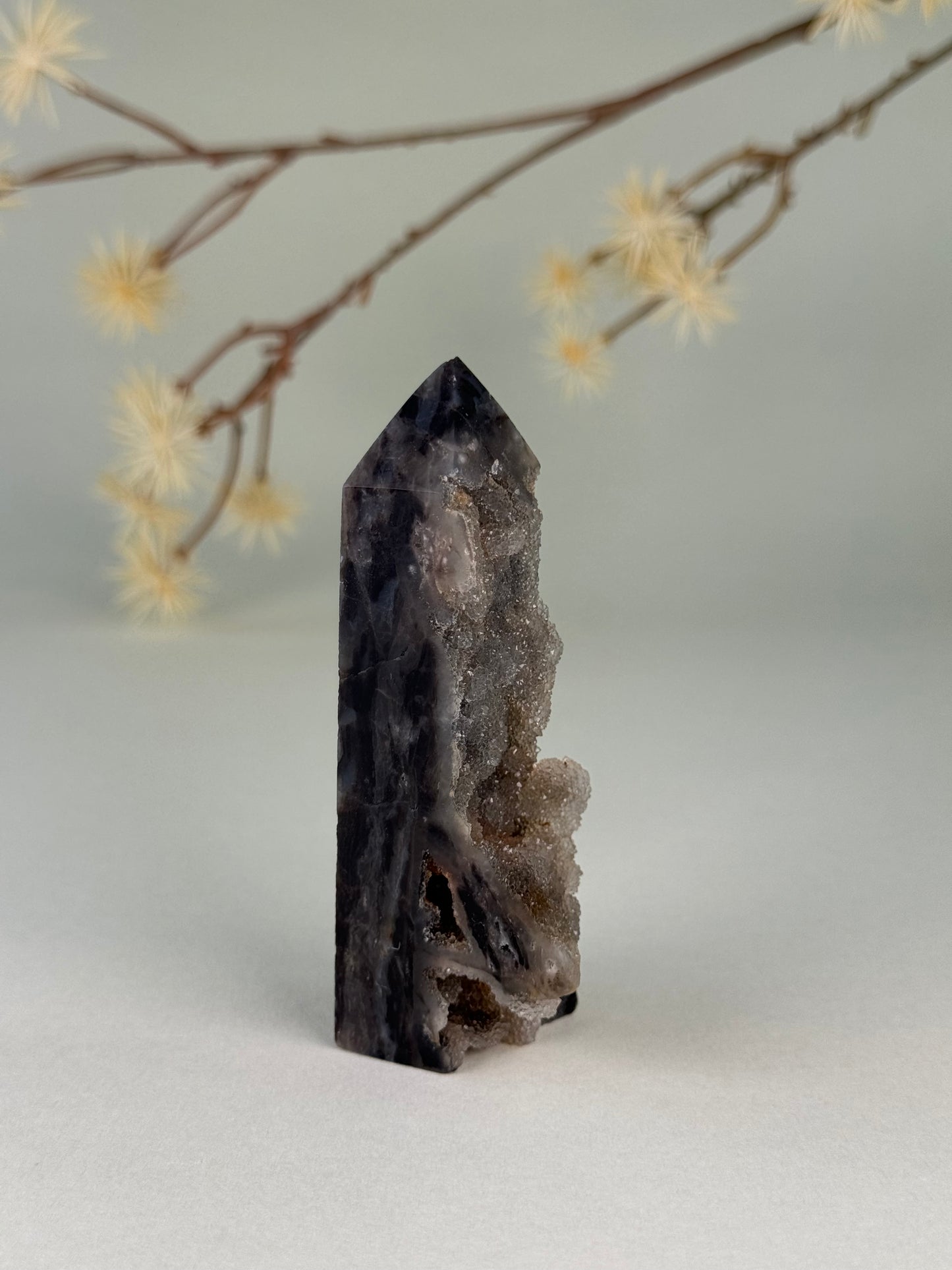 Druzy Sphalerite Tower