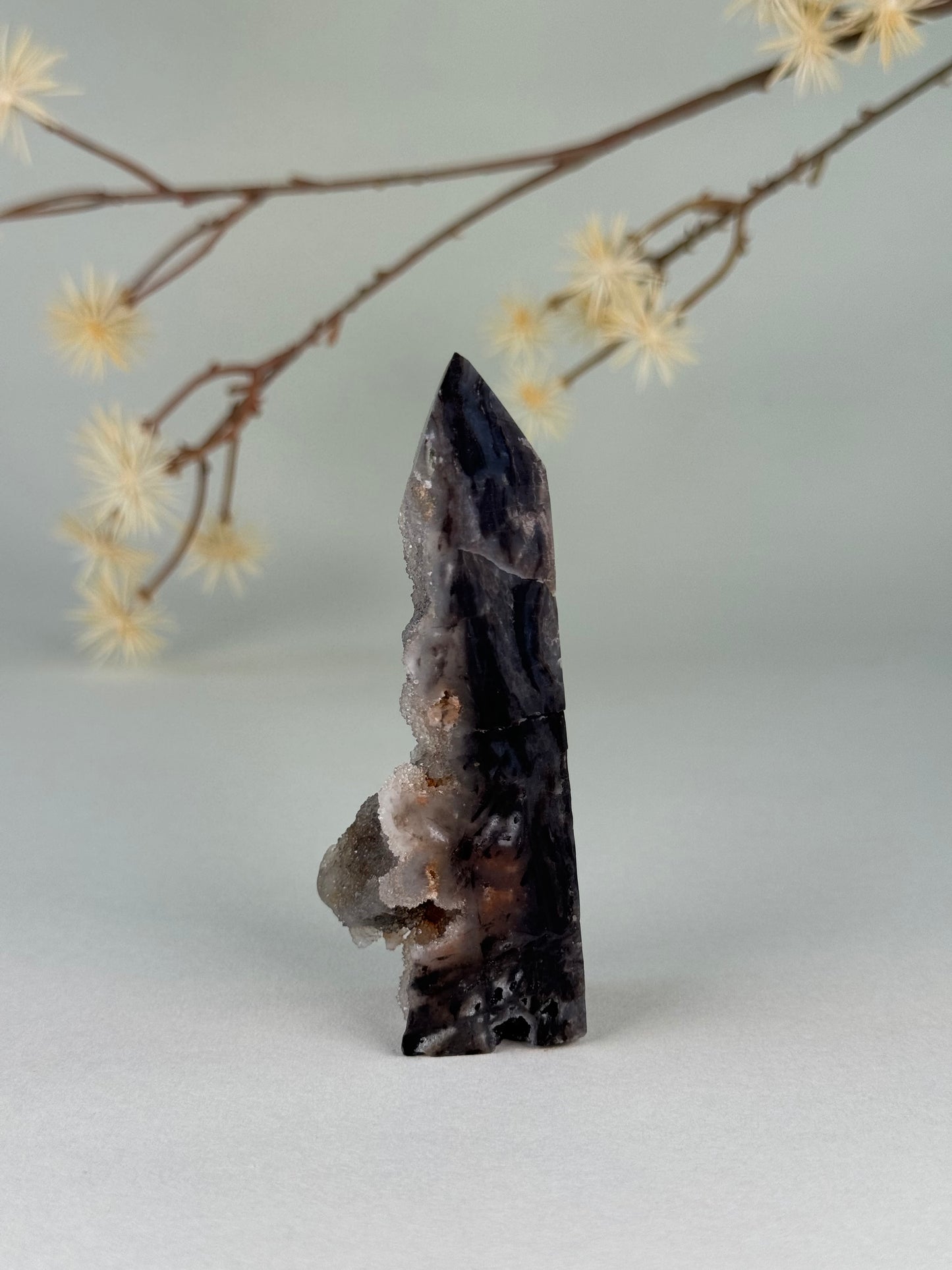 Druzy Sphalerite Tower