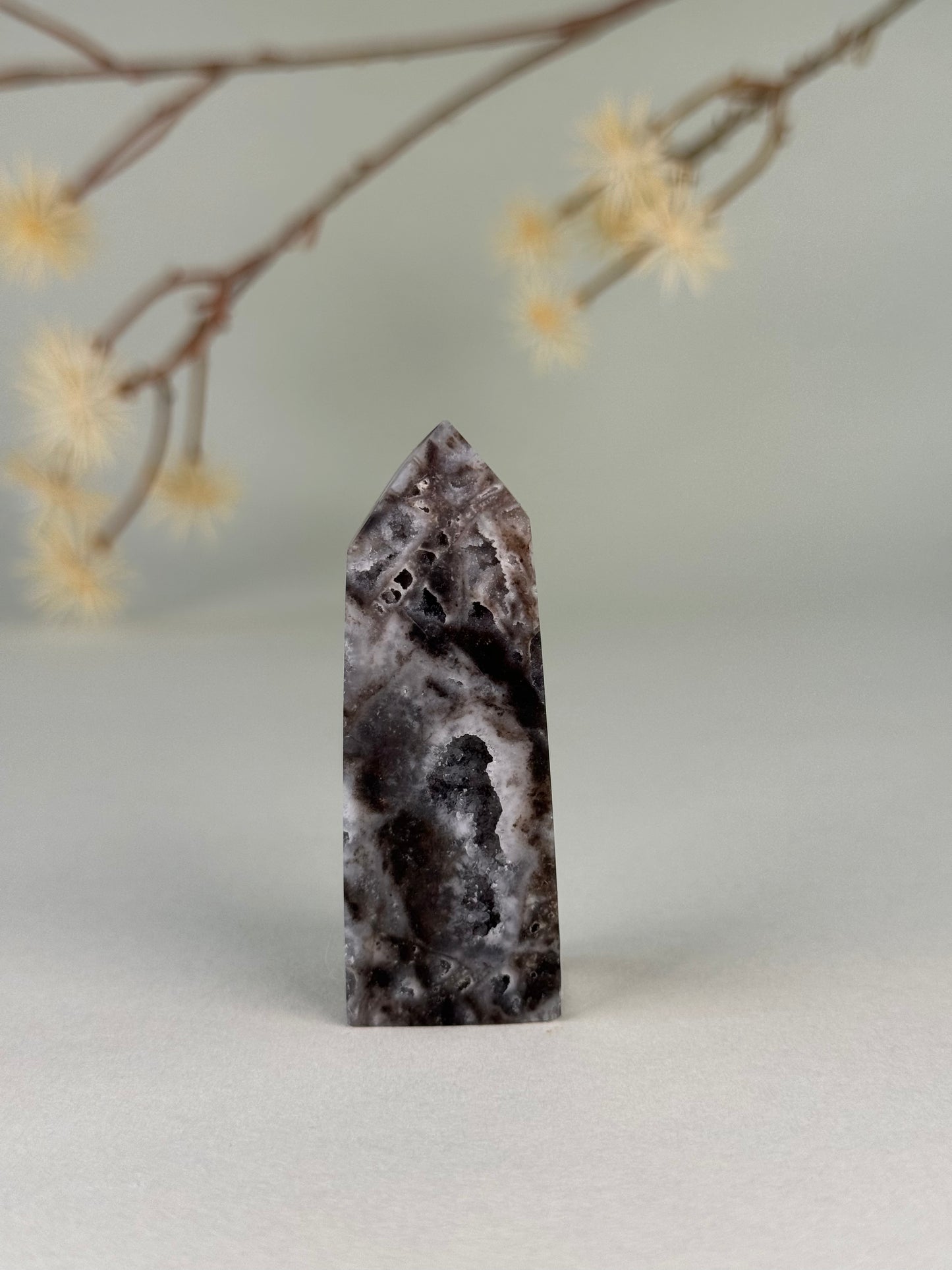 Druzy Sphalerite Tower