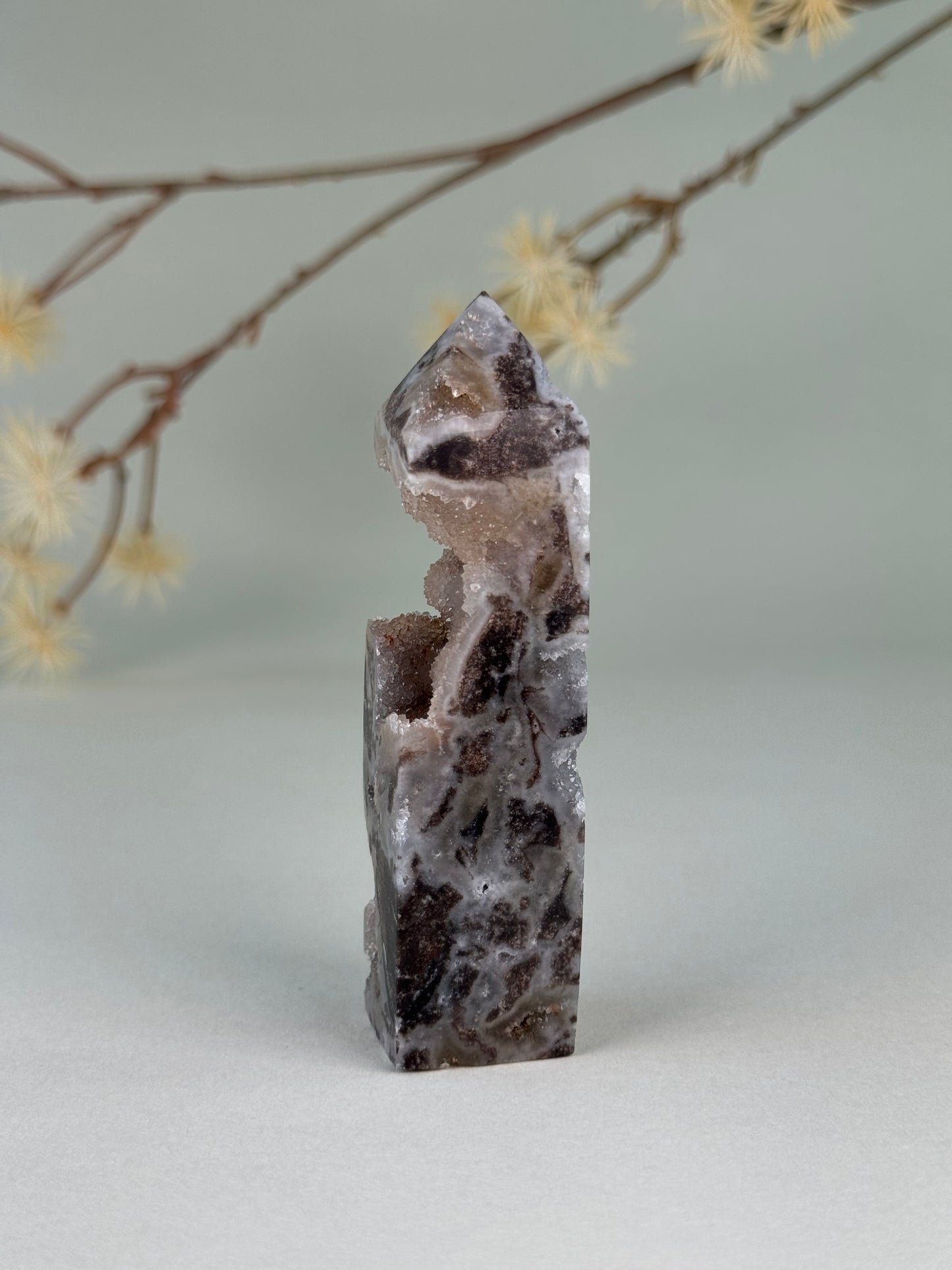 Druzy Sphalerite Tower