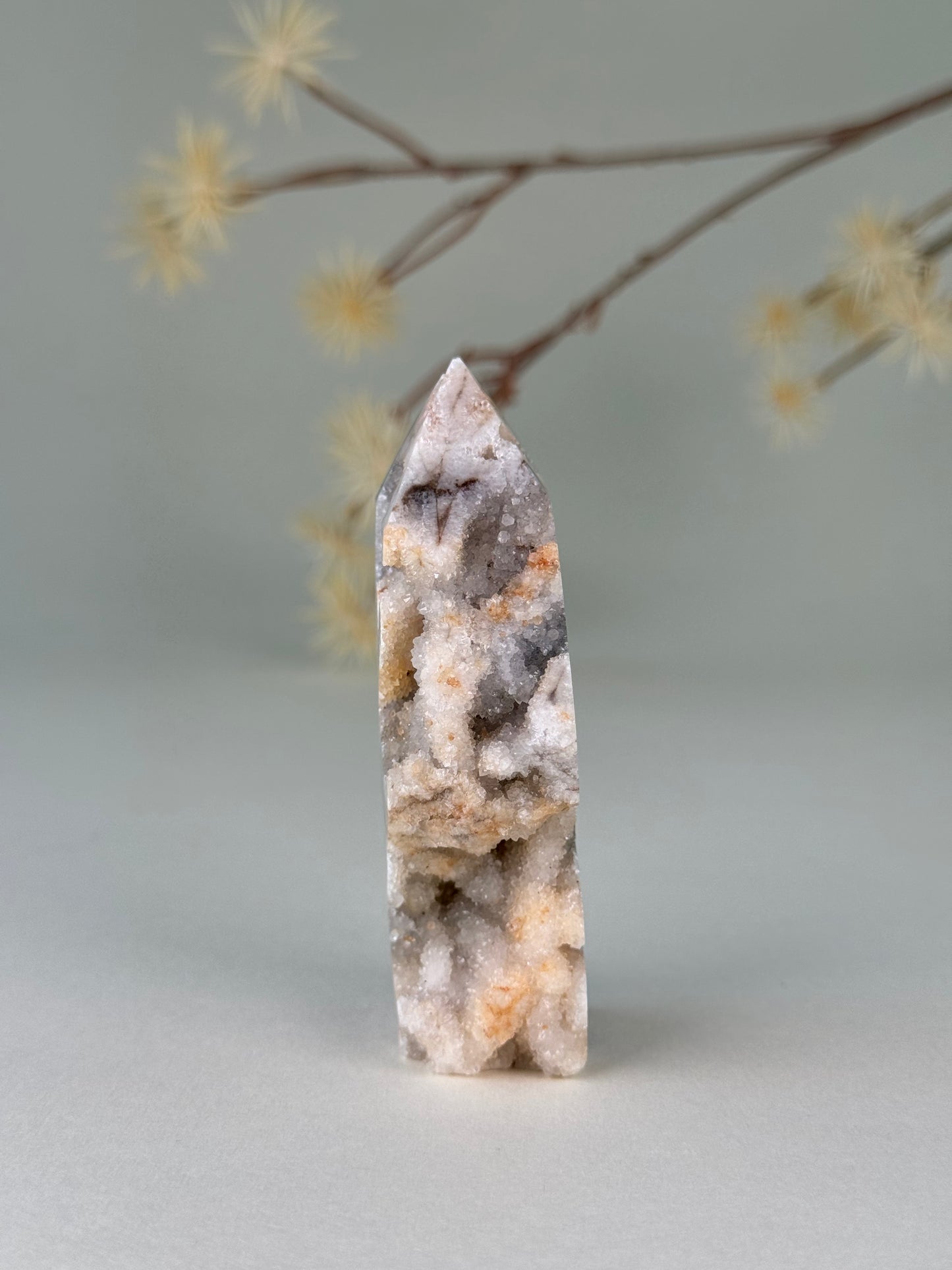 Druzy Sphalerite Tower
