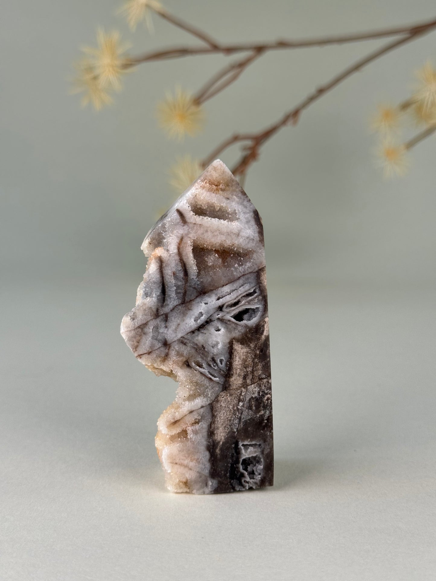 Druzy Sphalerite Tower