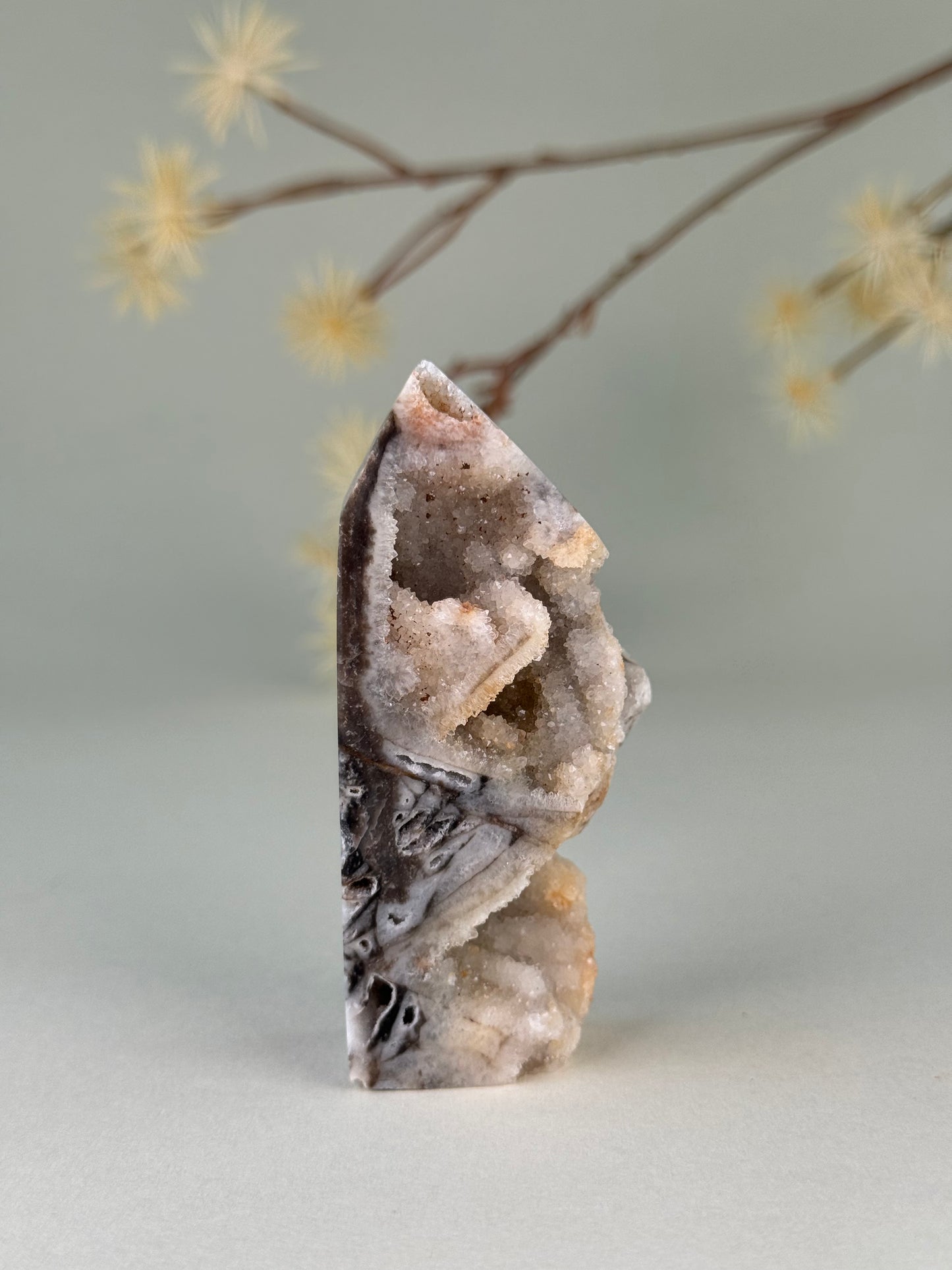 Druzy Sphalerite Tower
