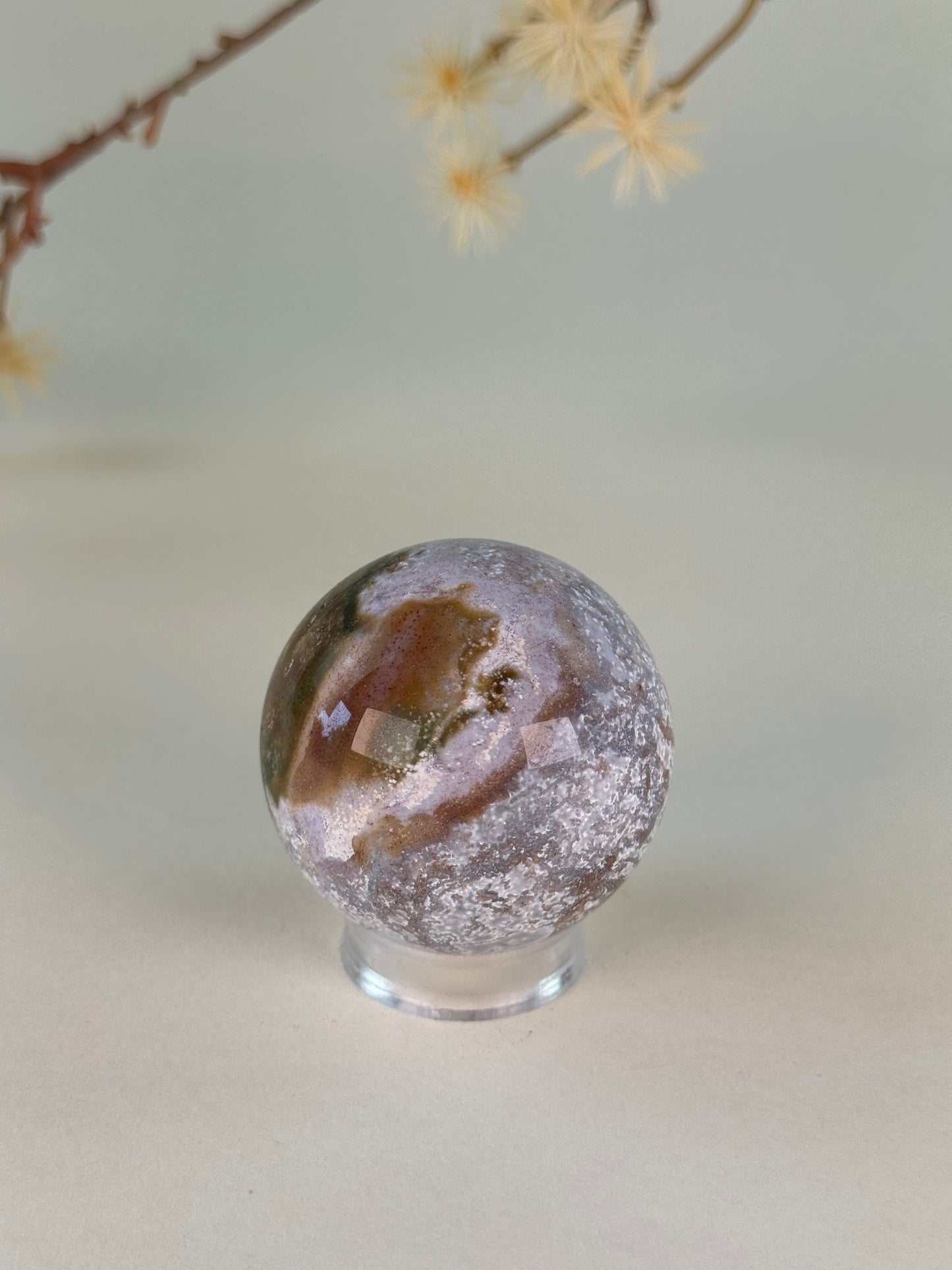 Ocean Jasper Sphere
