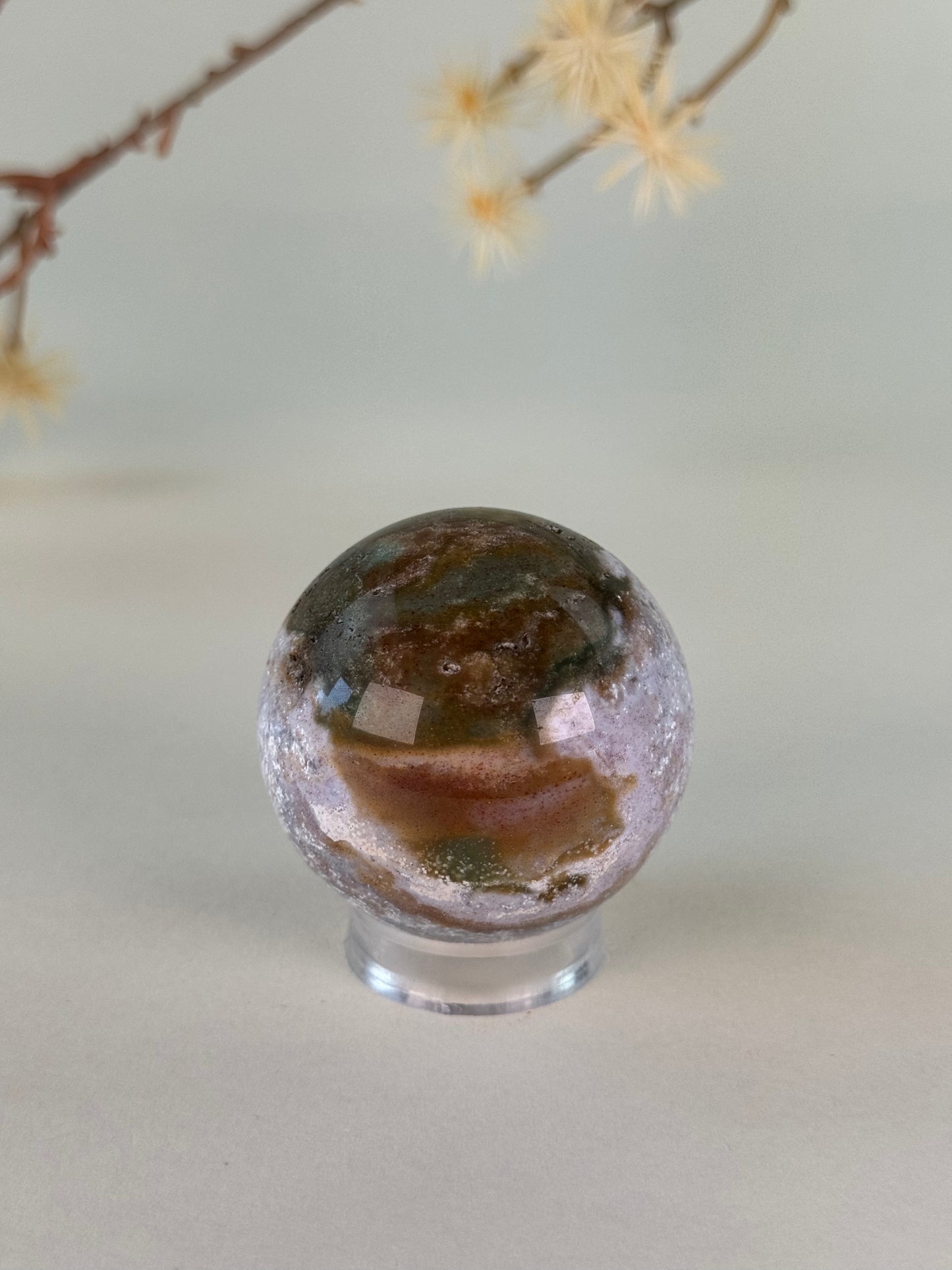 Ocean Jasper Sphere