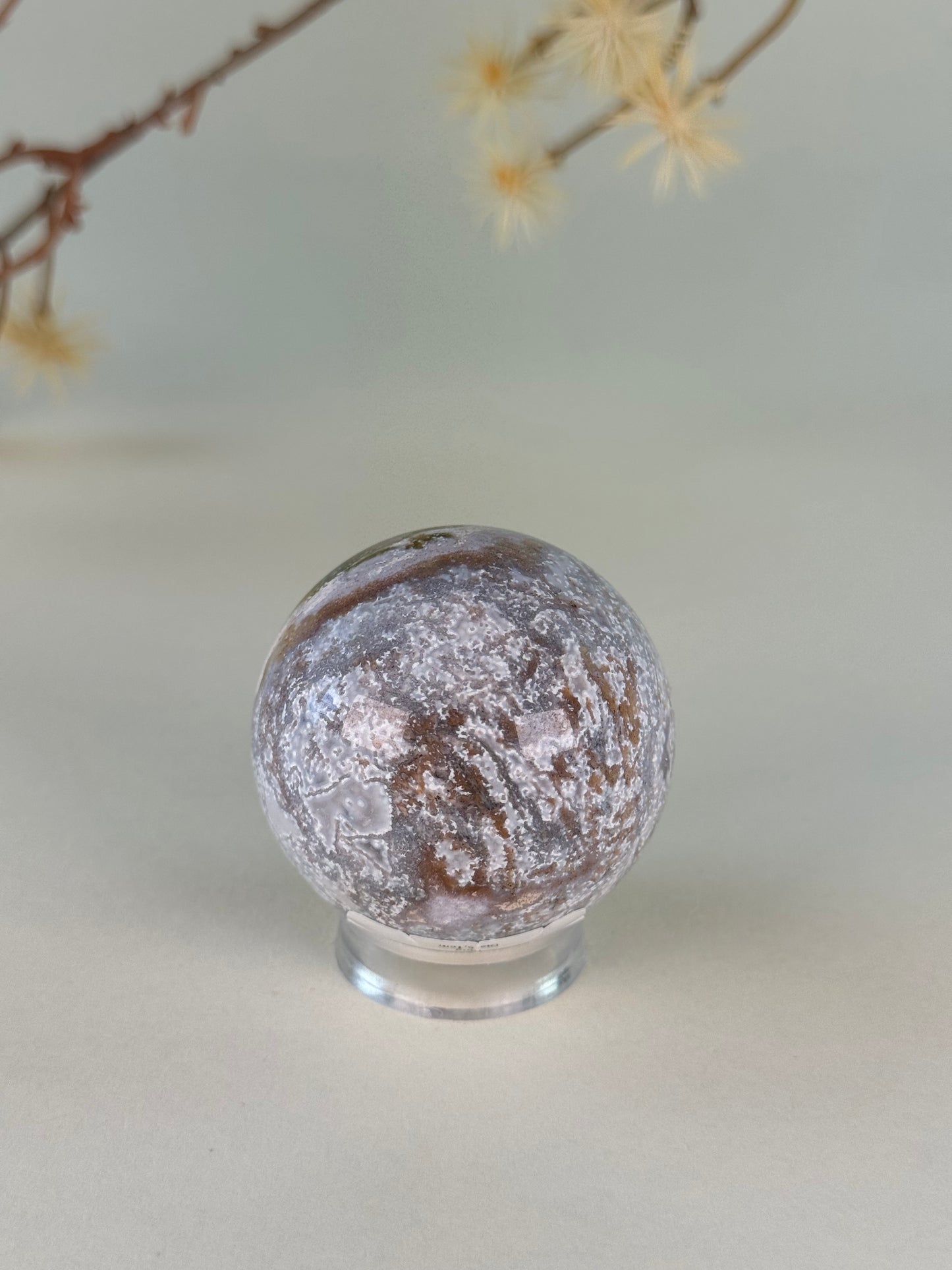 Ocean Jasper Sphere