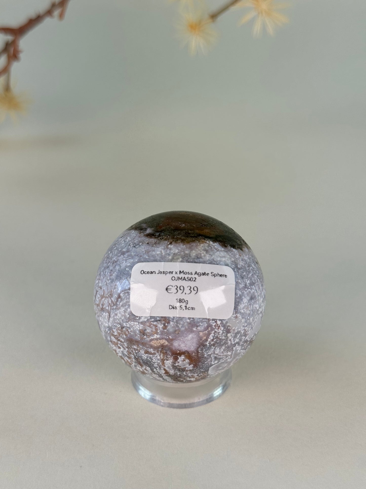 Ocean Jasper Sphere