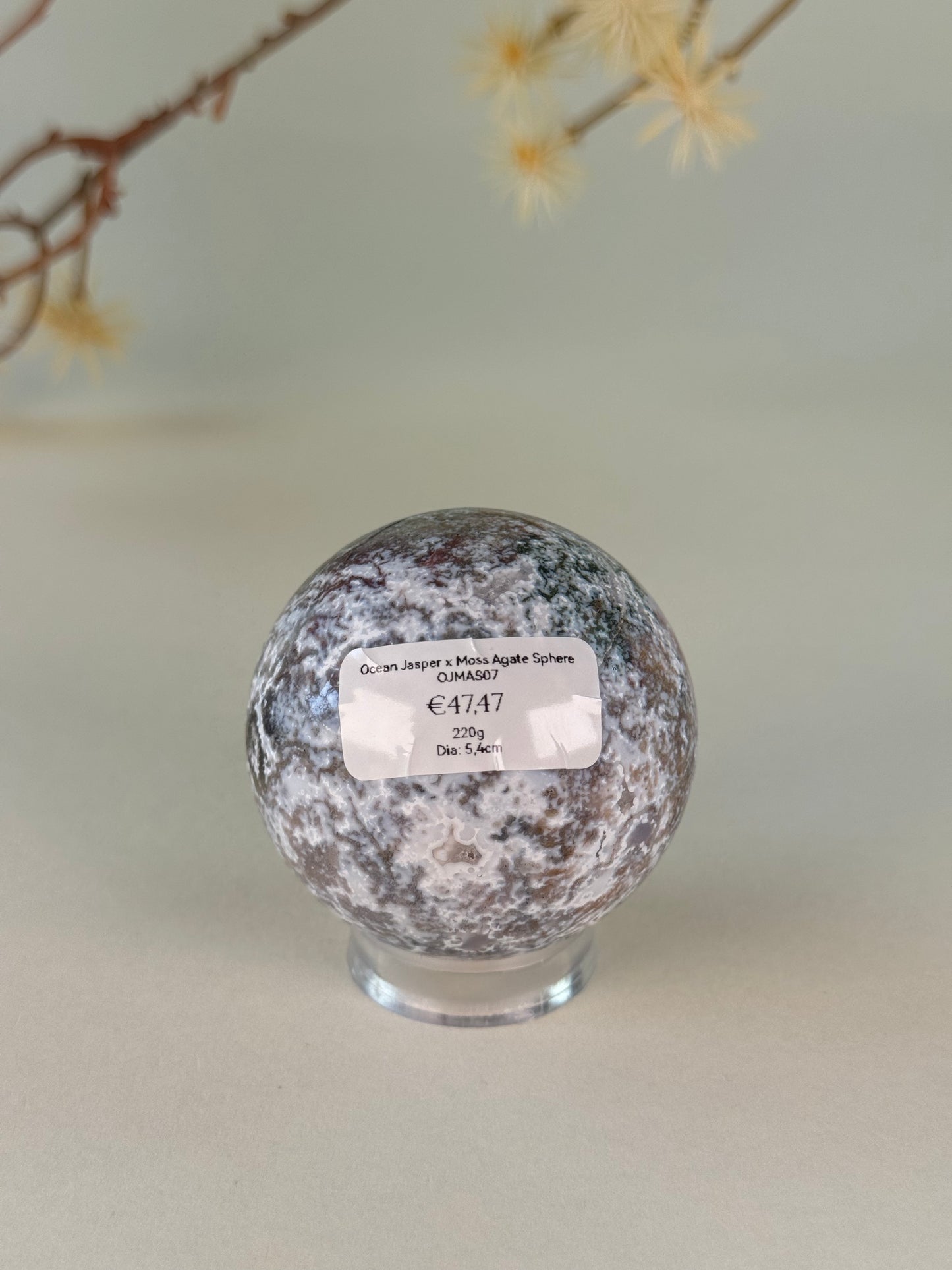 Ocean Jasper Sphere
