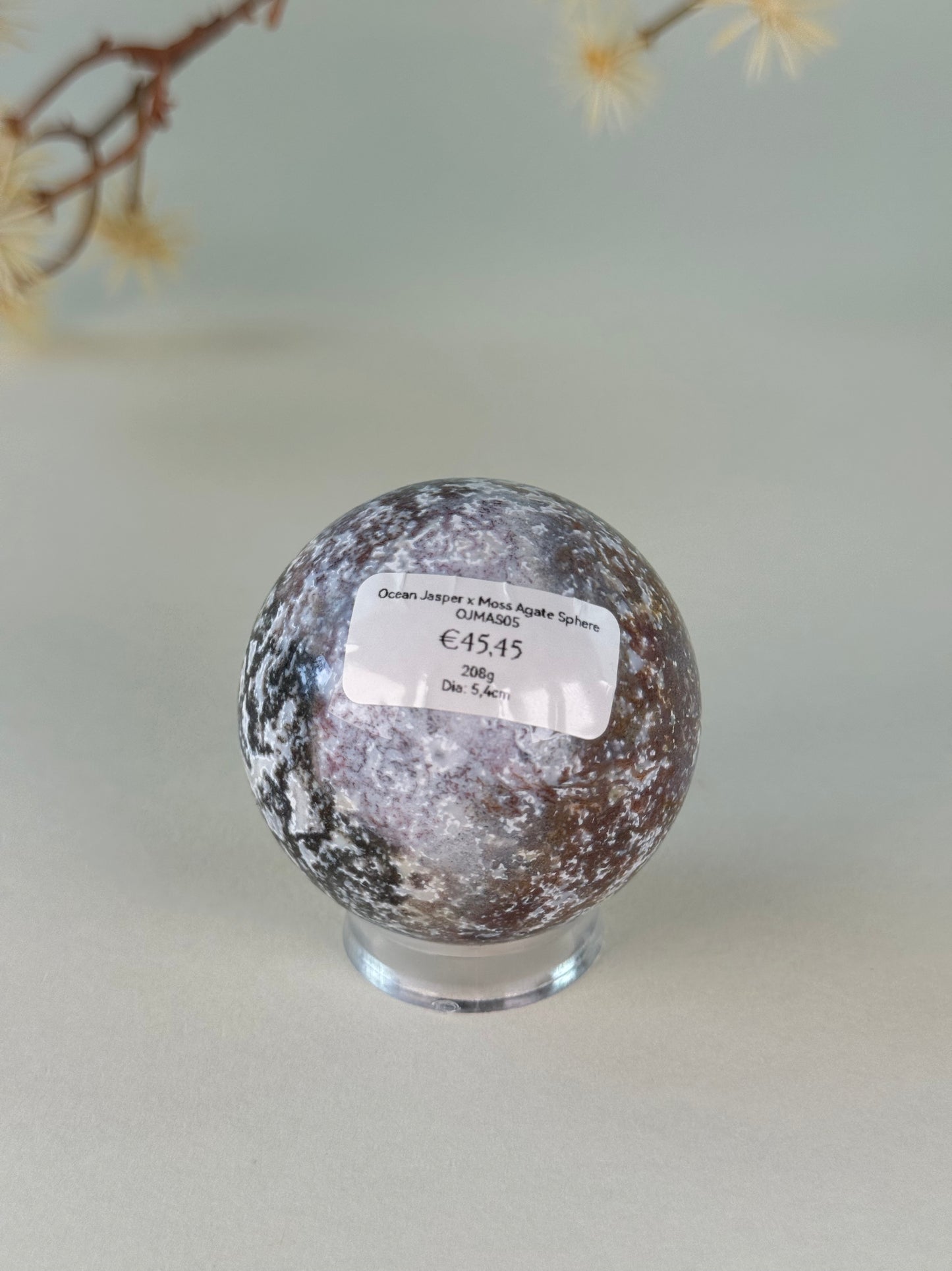 Ocean Jasper Sphere