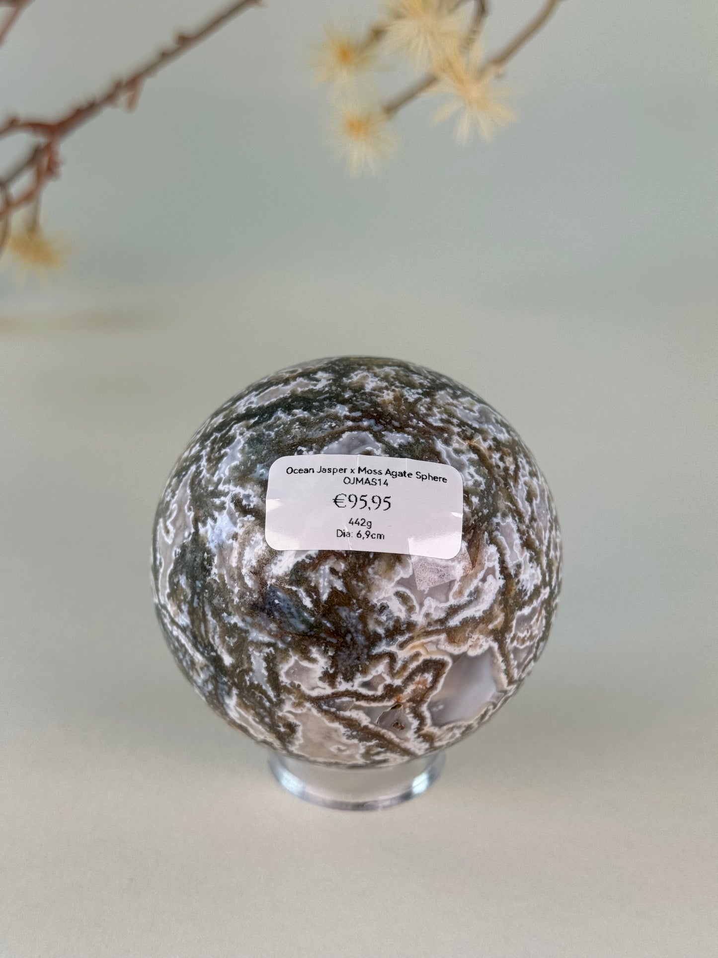 Ocean Jasper Sphere