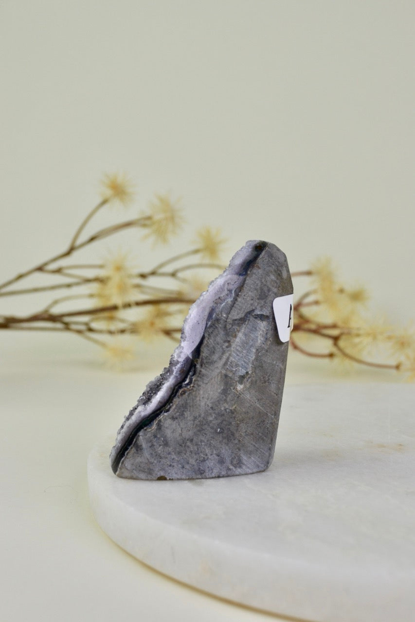 Amethyst Cut Base Cluster A09