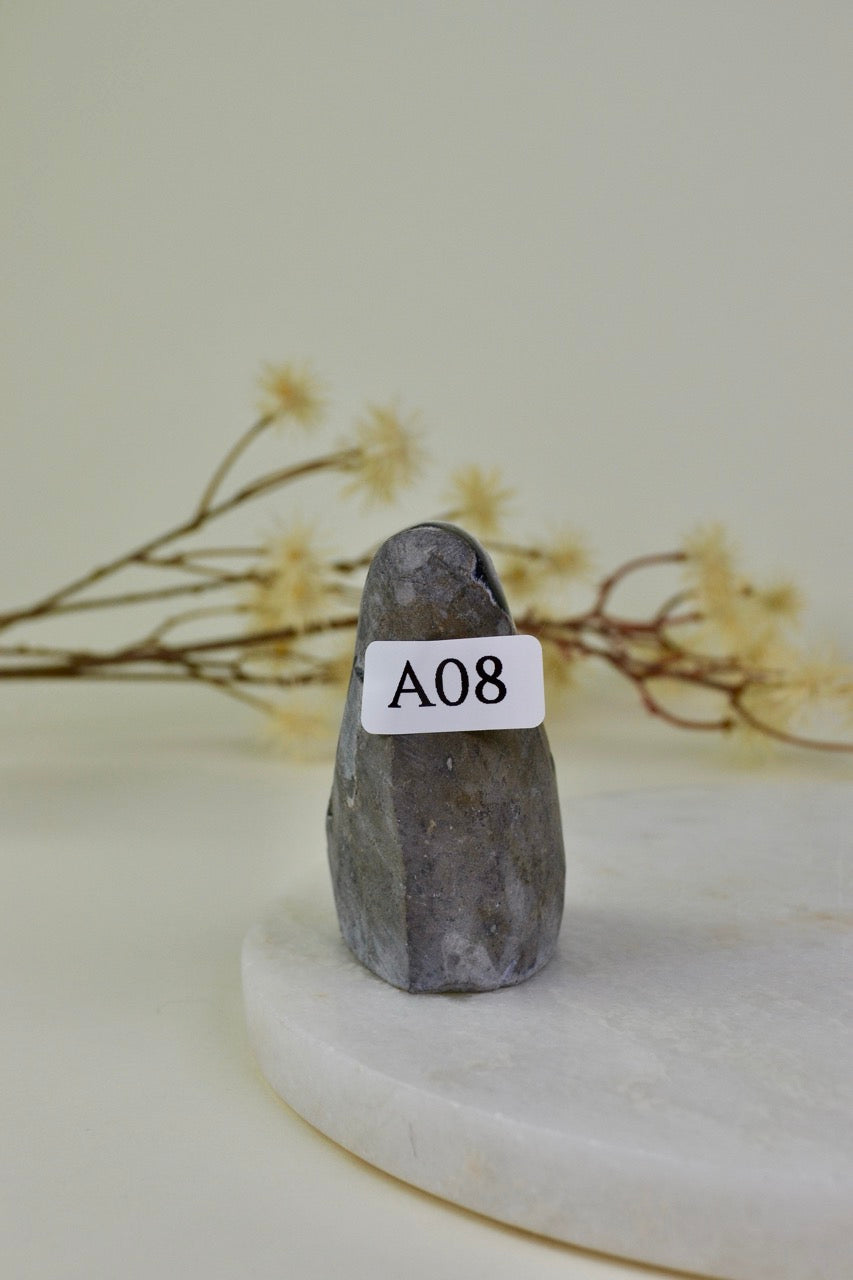Amethyst Cut Base Cluster A09