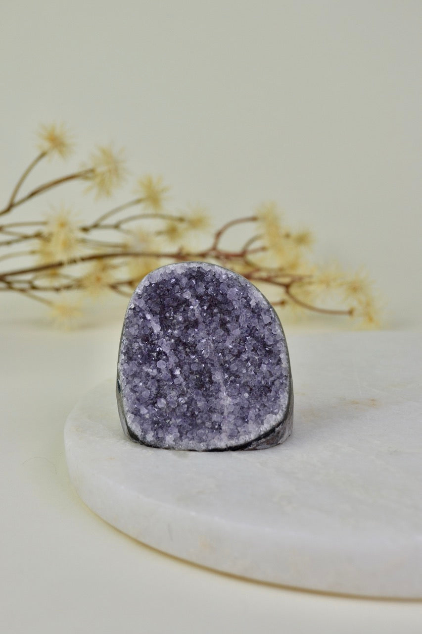 Amethyst Cut Base Cluster A10