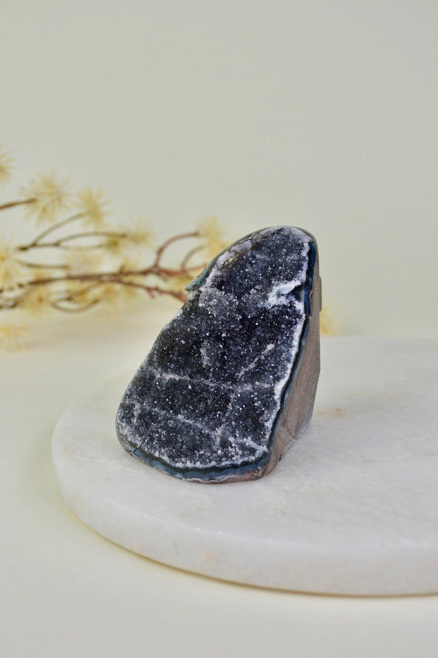 Amethyst Cut Base Cluster A19